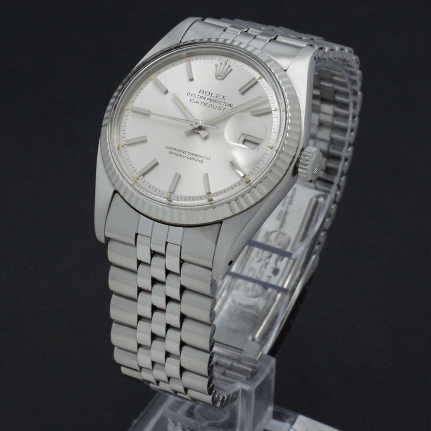 Rolex Datejust 1601 (1975) - Silver dial 36 mm Steel case (5/7)