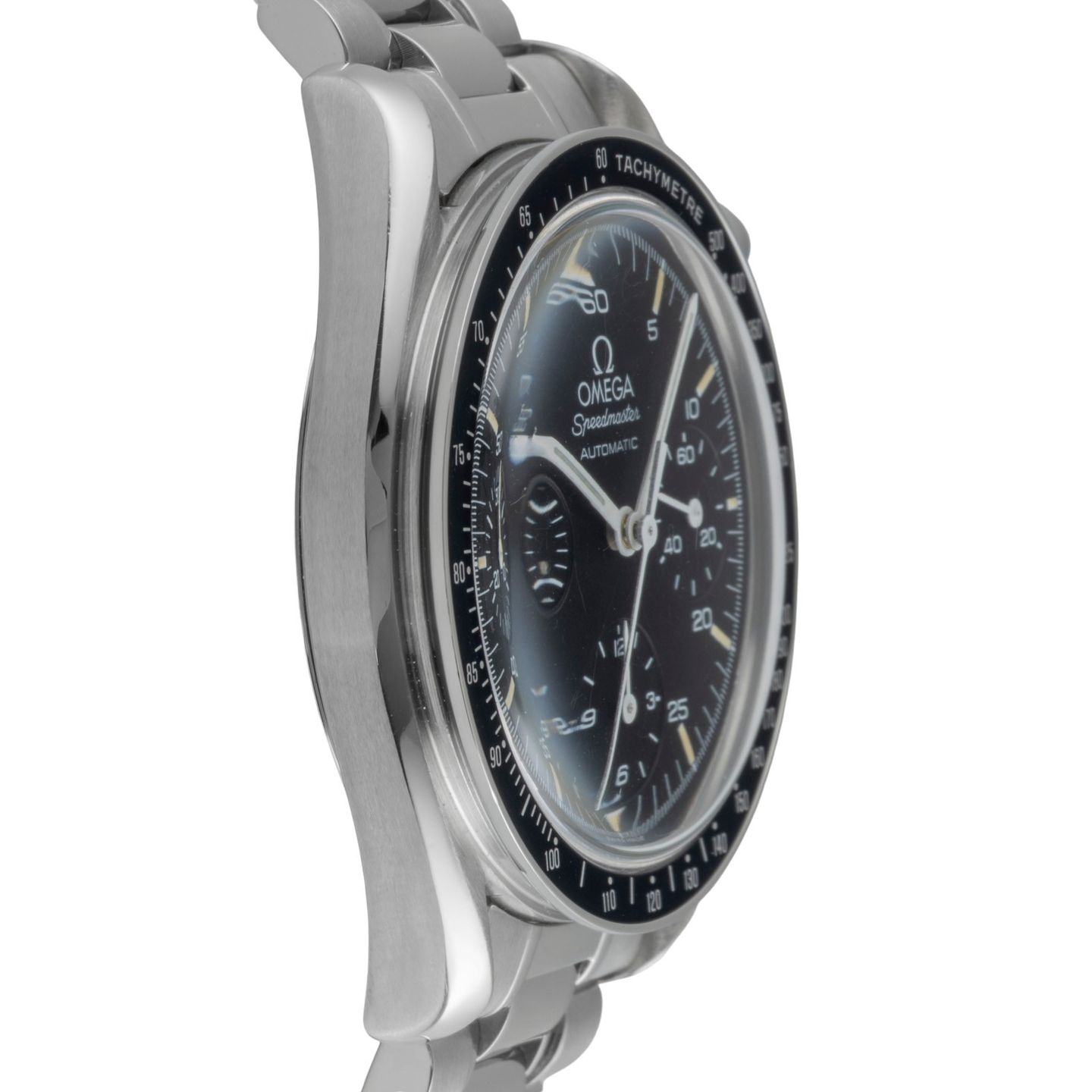 Omega Speedmaster Reduced 3510.50.00 (1999) - Zwart wijzerplaat 39mm Staal (7/8)