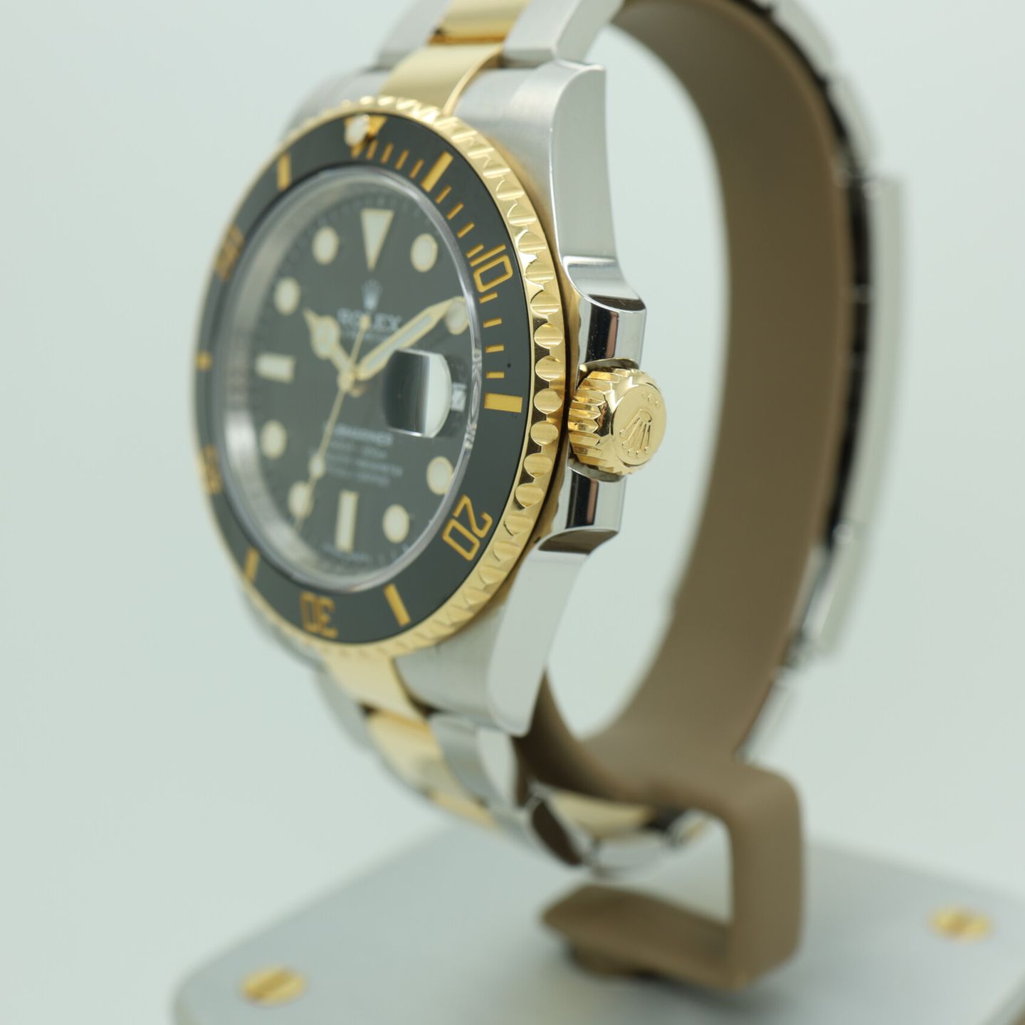 Rolex Submariner Date 116613LN (2019) - Zwart wijzerplaat 40mm Goud/Staal (4/8)