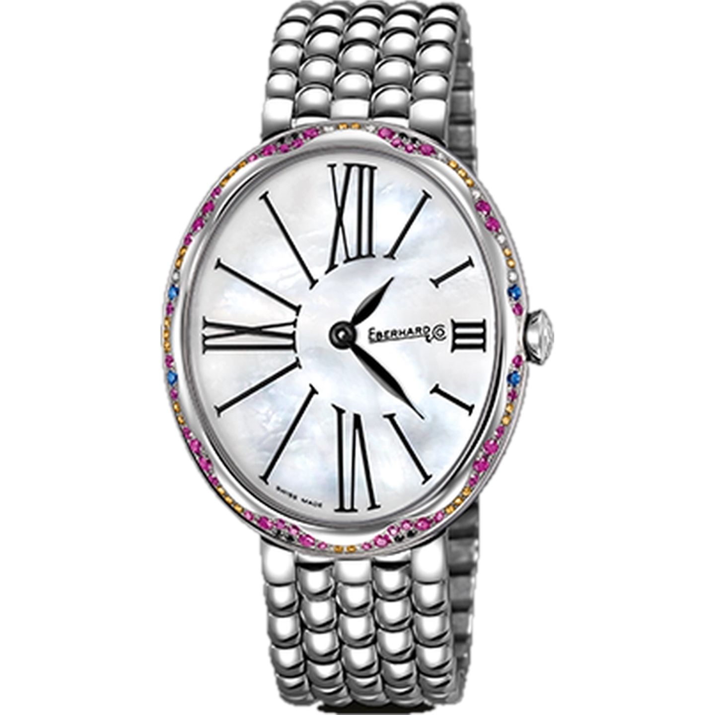 Eberhard & Co. Gilda 61008.01 BR87/R+S CA (2026) - Pearl dial Unknown Steel case (1/1)