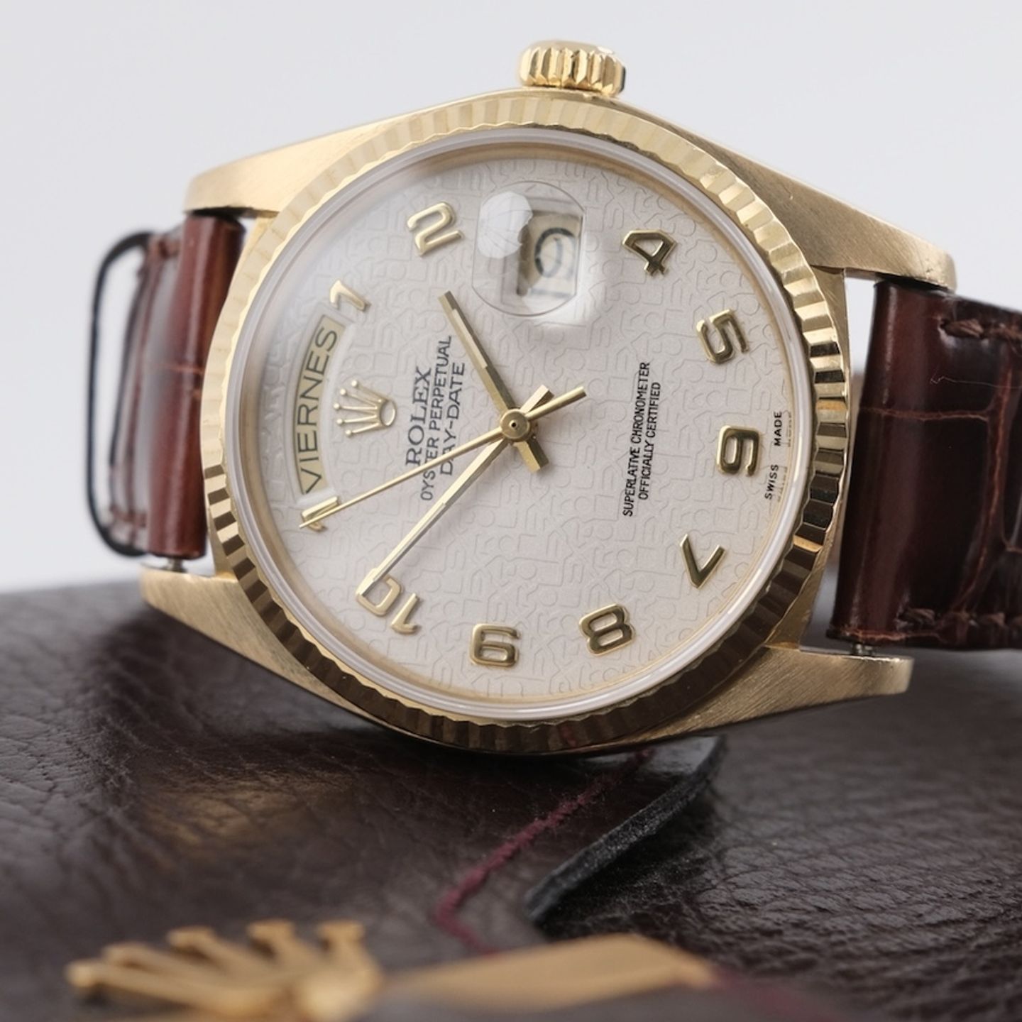 Rolex Day-Date 36 18038 (Unknown (random serial)) - 36 mm Yellow Gold case (6/8)