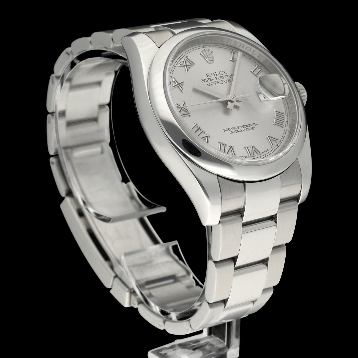 Rolex Datejust 36 116200 (2015) - Zilver wijzerplaat 36mm Staal (6/8)