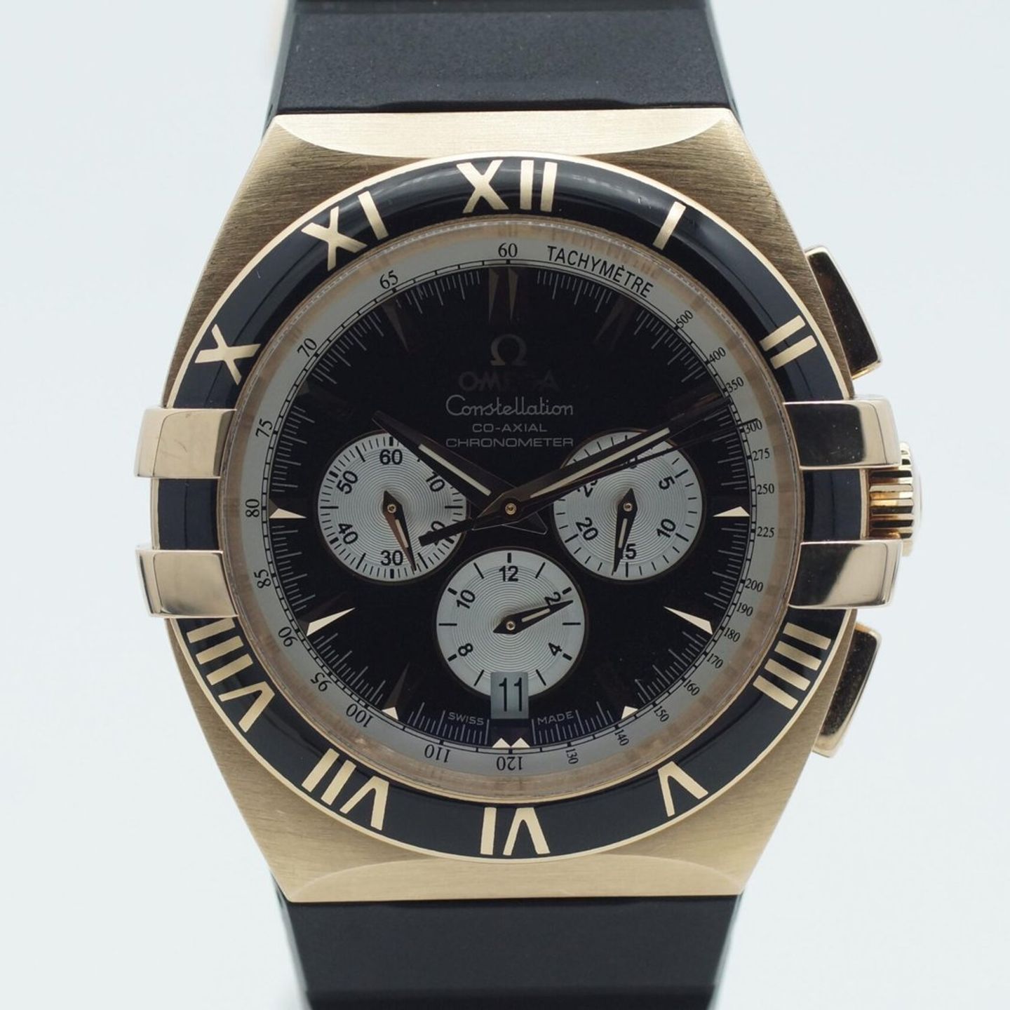 Omega Constellation Double Eagle 1619.51.91 (2007) - 41mm Roodgoud (2/8)