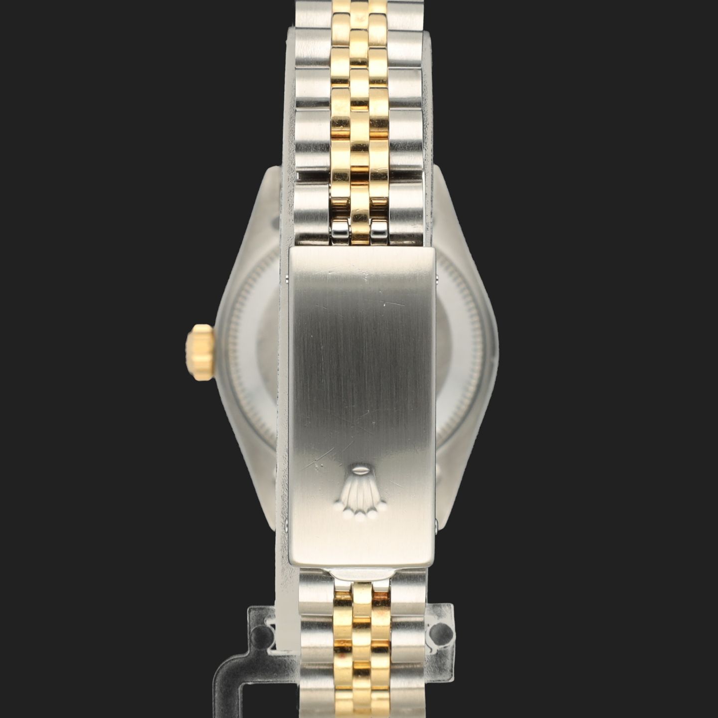 Rolex Lady-Datejust 79173 (2001) - Champagne dial 26 mm Gold/Steel case (6/8)