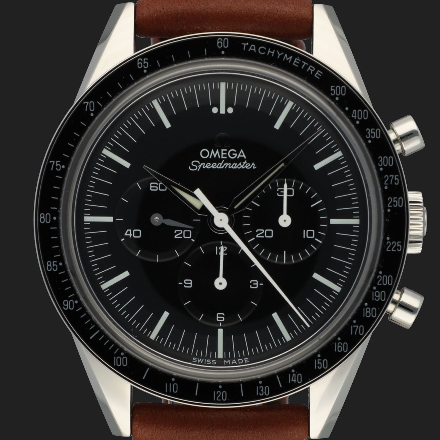 Omega Speedmaster Professional Moonwatch 311.32.40.30.01.001 (2020) - Black dial 40 mm Steel case (2/8)