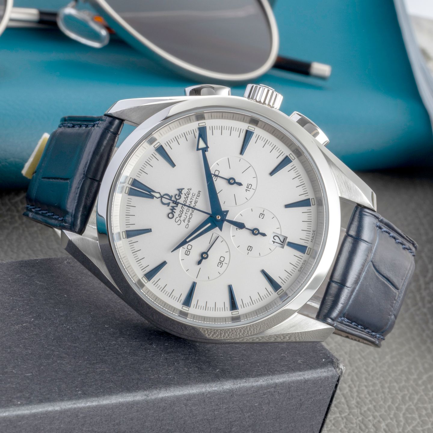 Omega Seamaster Aqua Terra 2812.30.31 (Unknown (random serial)) - White dial 42 mm Steel case (2/8)