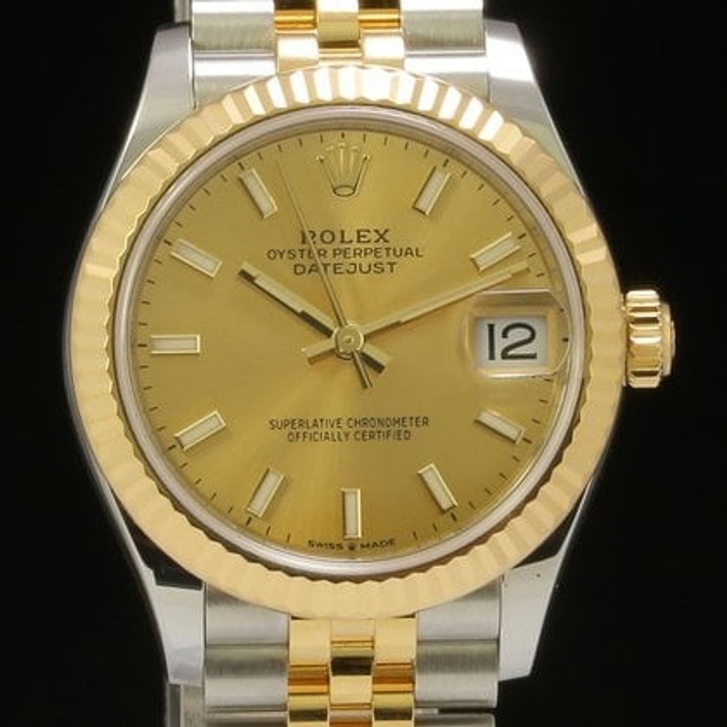 Rolex Datejust 31 278273 (2023) - Unknown dial 31 mm Gold/Steel case (1/9)