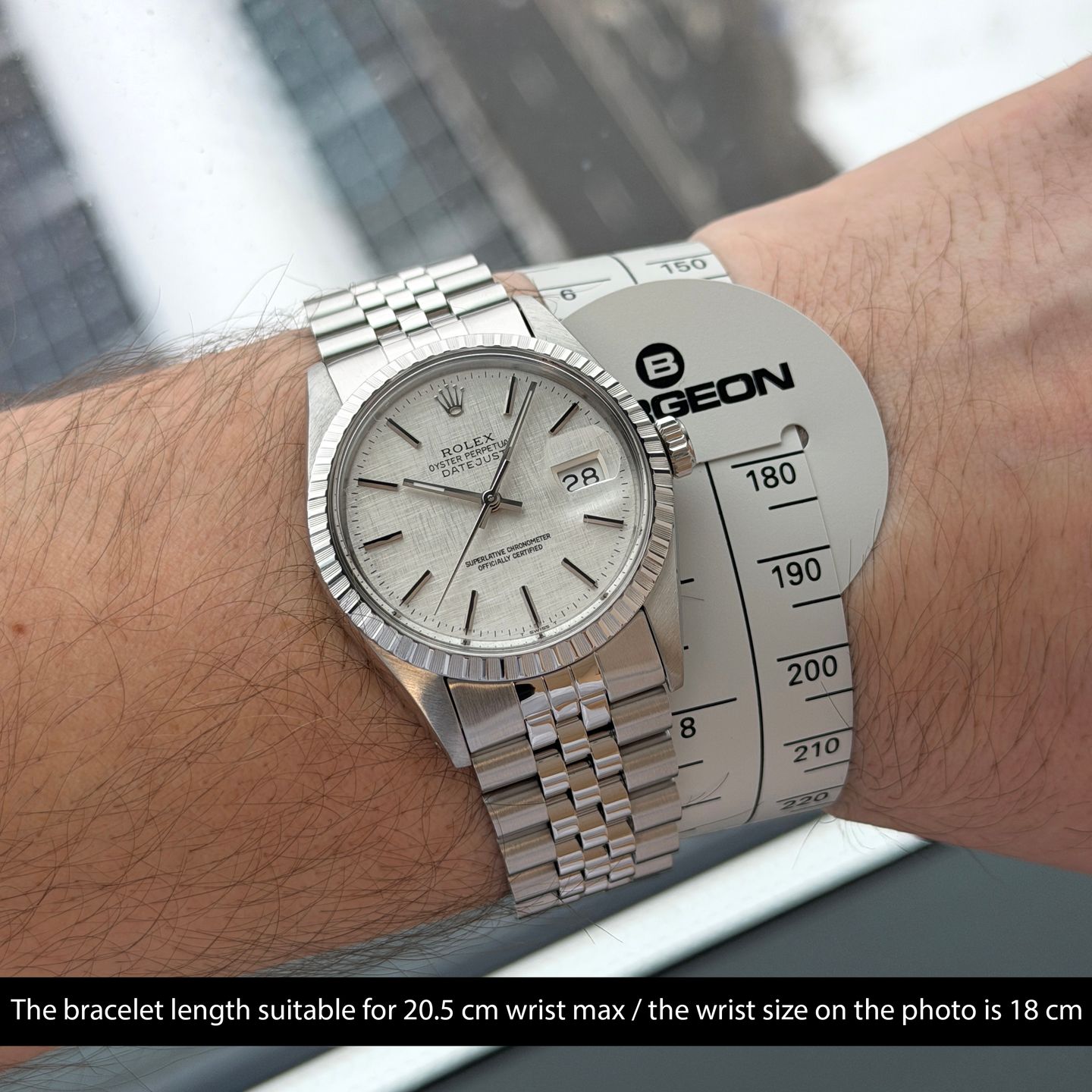 Rolex Datejust 36 16030 (1986) - Silver dial 36 mm Steel case (2/8)