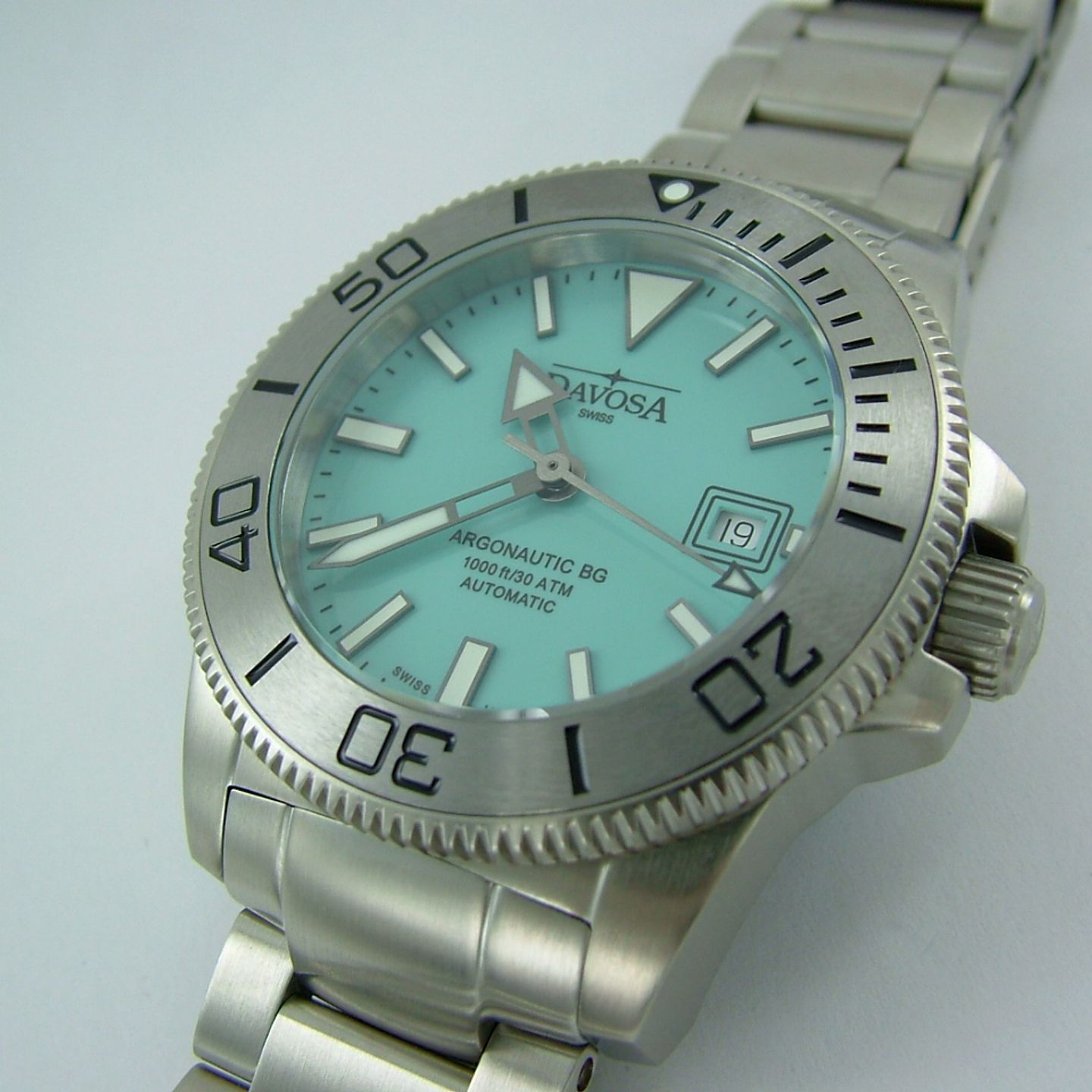 Davosa Argonautic - (2022) - Turquoise dial 43 mm Steel case (4/7)