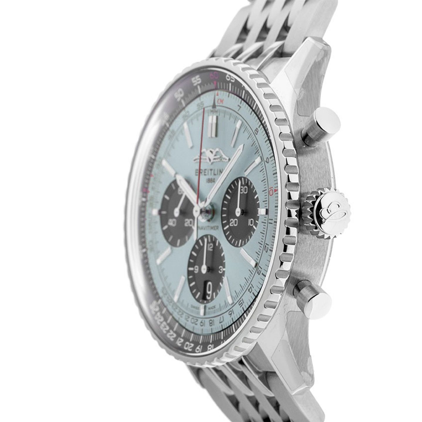 Breitling Navitimer 1 B01 Chronograph AB0139241C2A1 (2026) - Blue dial 41 mm Steel case (4/7)