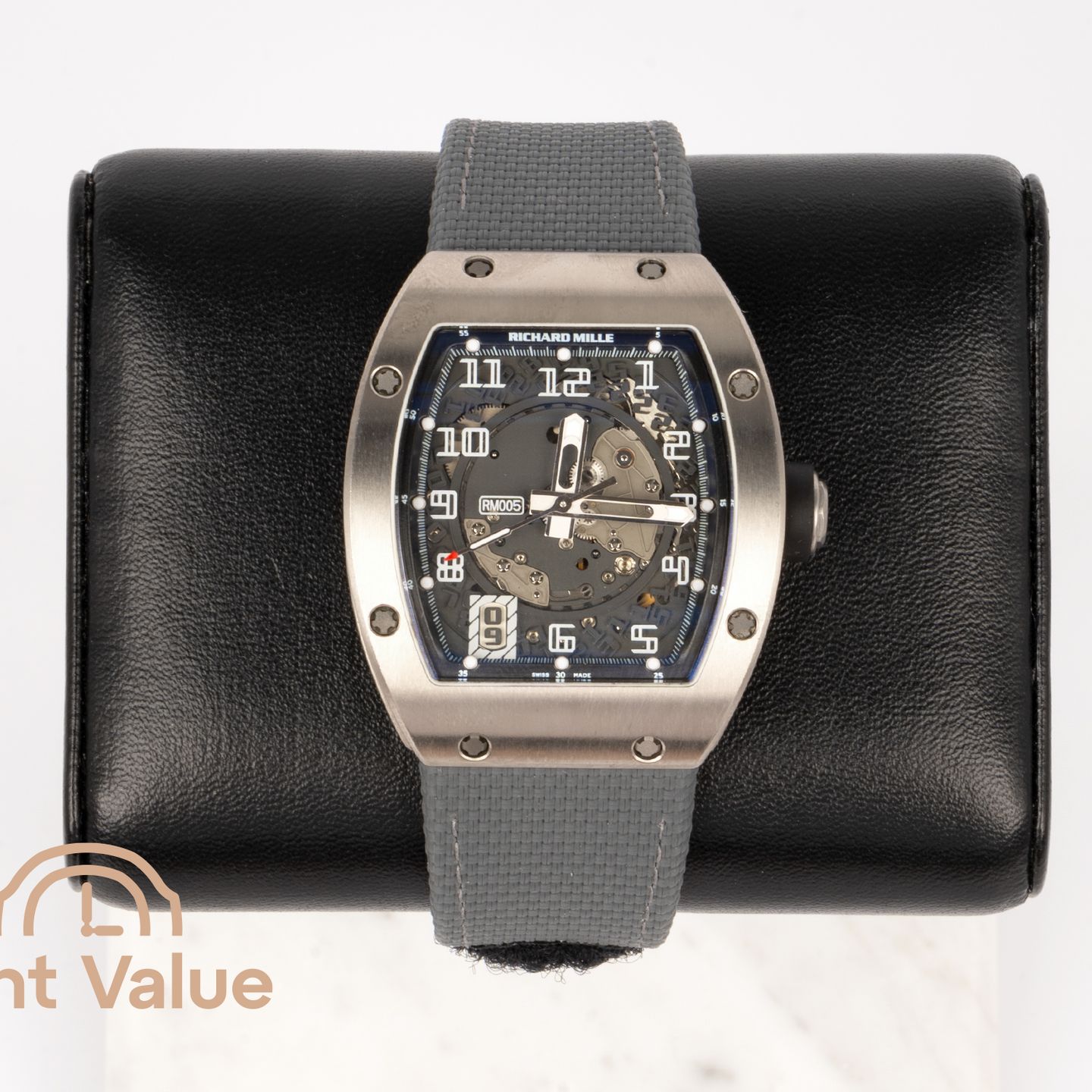 Richard Mille RM 005 RM005 AF TI (2008) - Transparent dial 38 mm Titanium case (1/7)