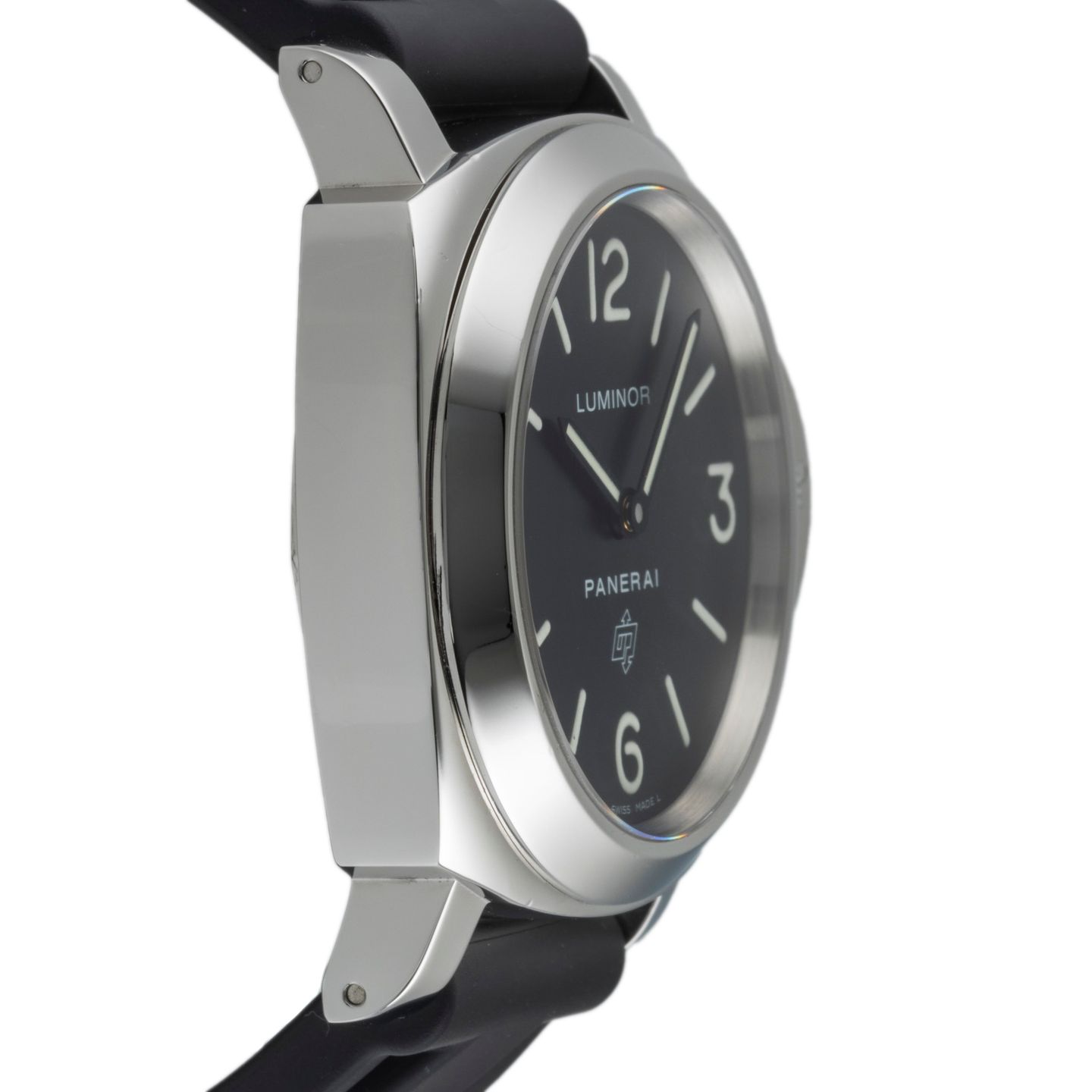 Panerai Luminor Base Logo PAM00000 (Unknown (random serial)) - Black dial 44 mm Steel case (7/8)