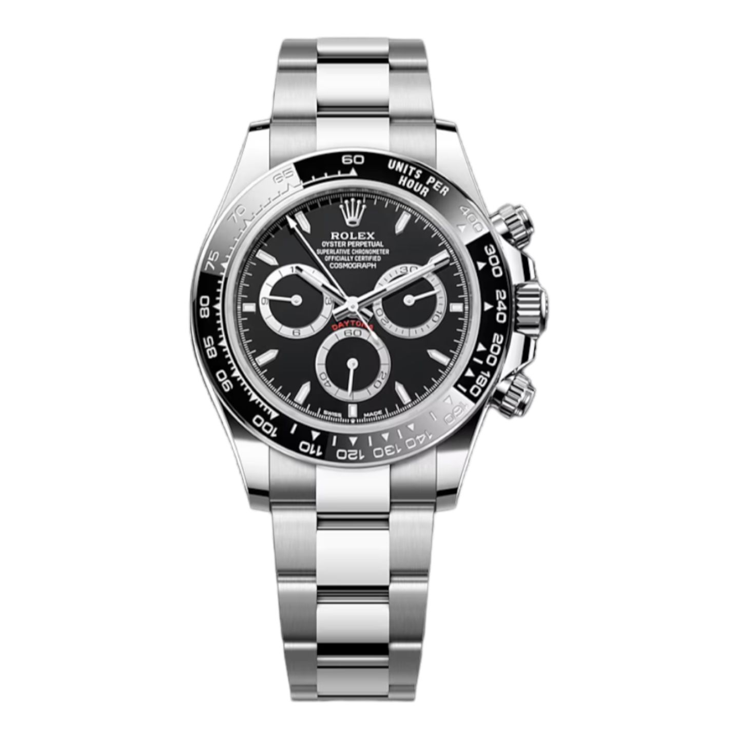 Rolex Daytona 126500LN (2024) - Wit wijzerplaat 40mm Staal (1/1)