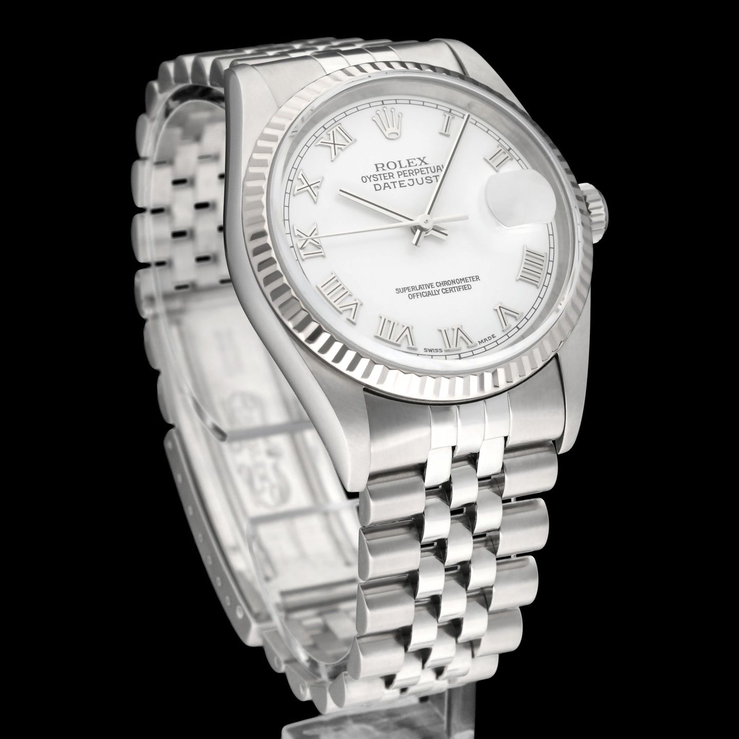 Rolex Datejust 36 16234 (2002) - Silver dial 36 mm Steel case (4/8)