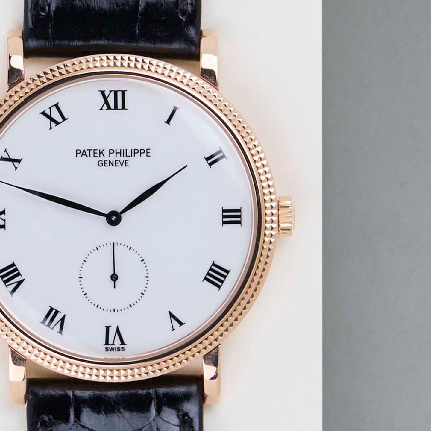 Patek Philippe Calatrava 3919R-001 (2003) - Wit wijzerplaat 34mm Roségoud (5/8)