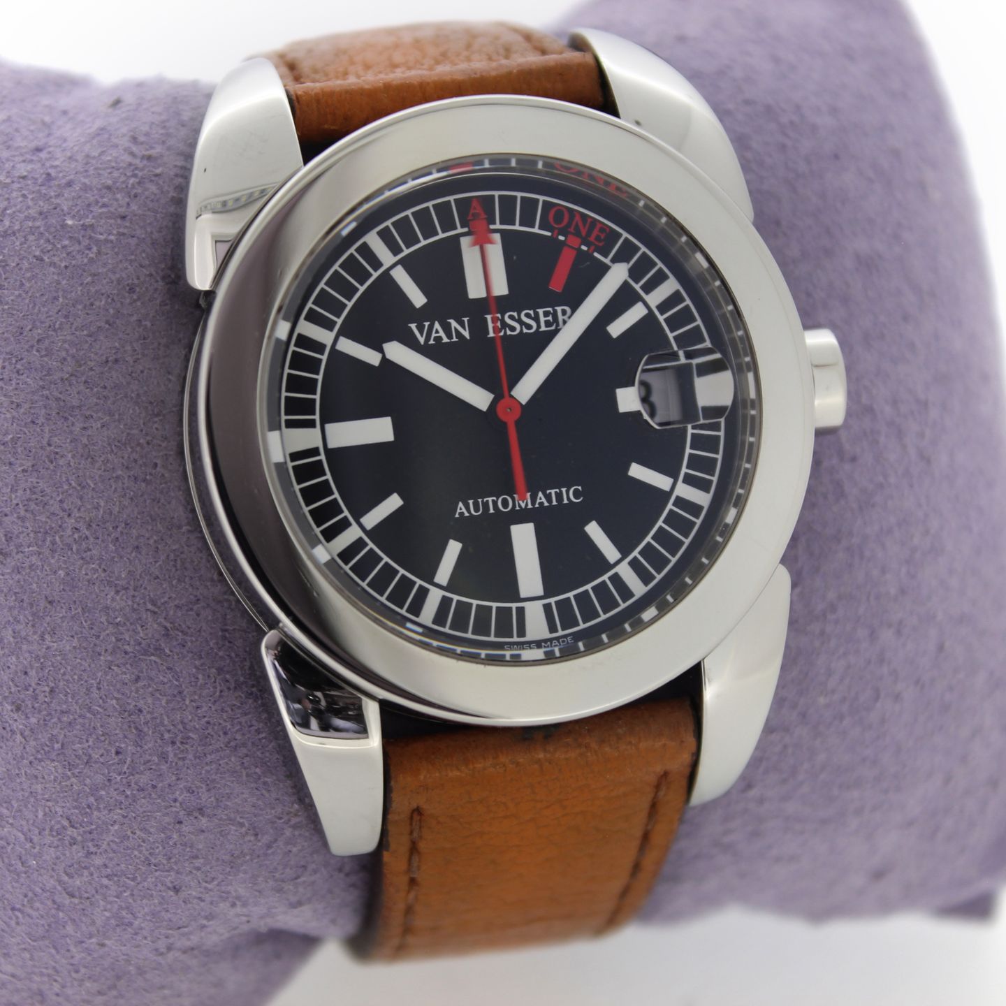 Van Esser Unknown A1-3801-167-ST (2012) - Black dial 38 mm Steel case (6/7)