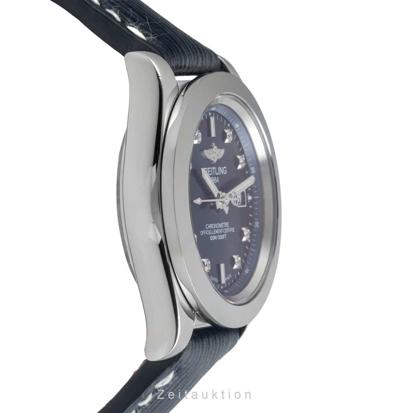 Breitling Galactic 32 W7133012/C966/164S (Unknown (random serial)) - Blue dial 32 mm Steel case (6/8)