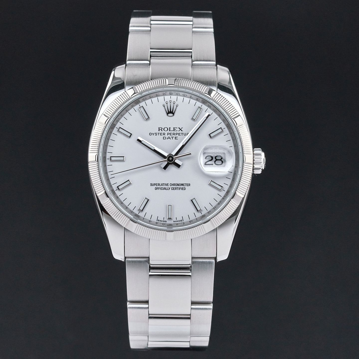 Rolex Oyster Perpetual Date 115210 - (3/7)