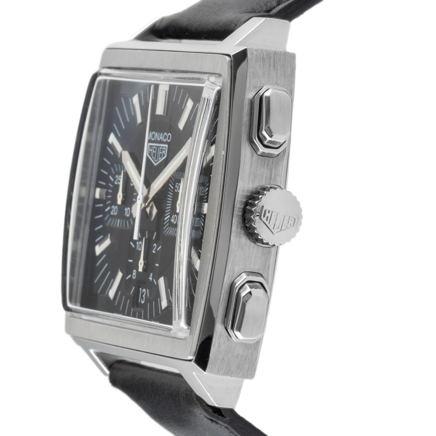 TAG Heuer Monaco CS2111 (2000) - 38mm Staal (7/8)