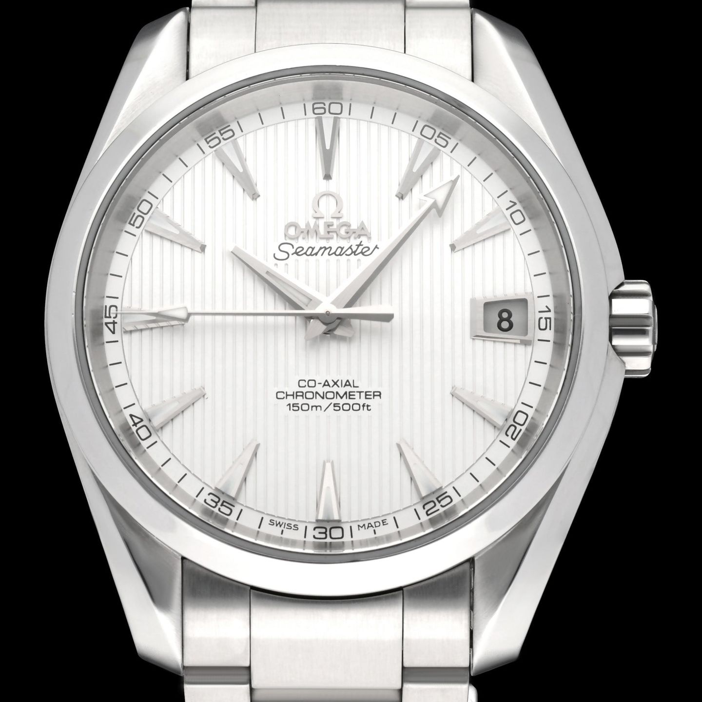 Omega Seamaster Aqua Terra 231.10.39.21.02.001 (2014) - Silver dial 39 mm Steel case (1/8)