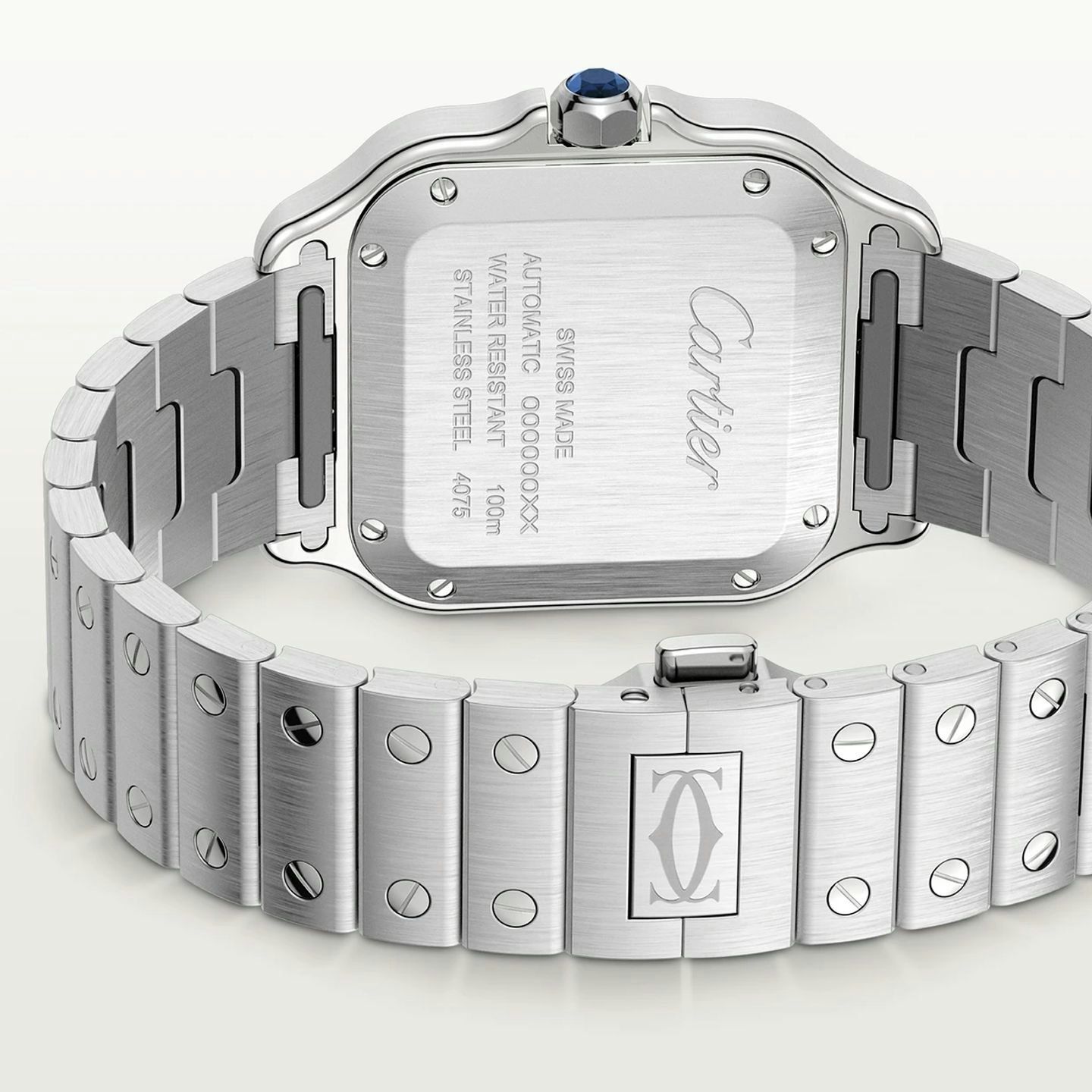 Cartier Santos WSSA0063 (2026) - 35mm Staal (3/6)