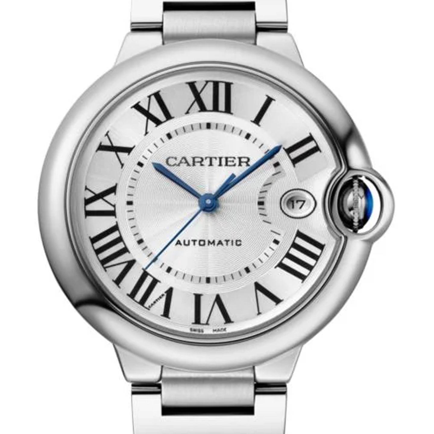 Cartier Ballon Bleu 40mm WSBB0040 (2026) - Zilver wijzerplaat 40mm Staal (1/1)