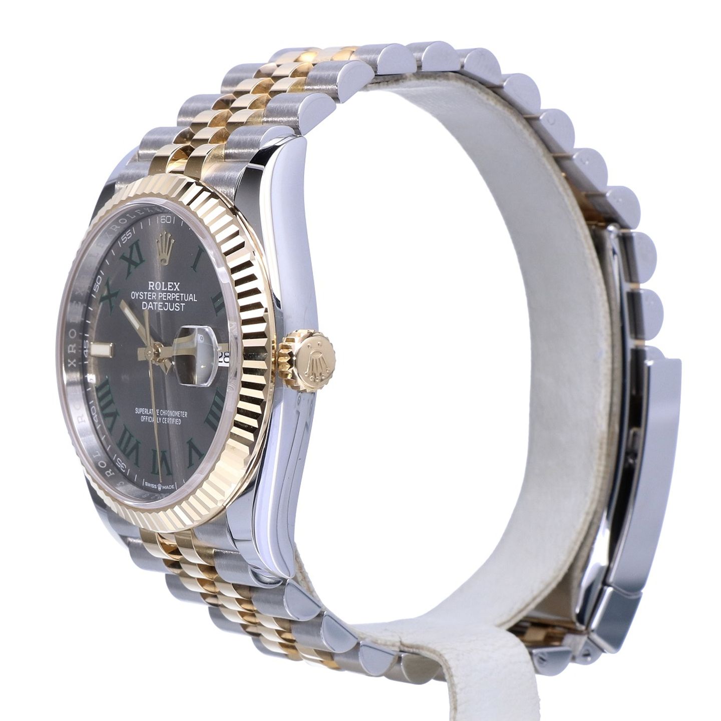 Rolex Datejust 36 126233 (2022) - Grey dial 36 mm Steel case (3/8)