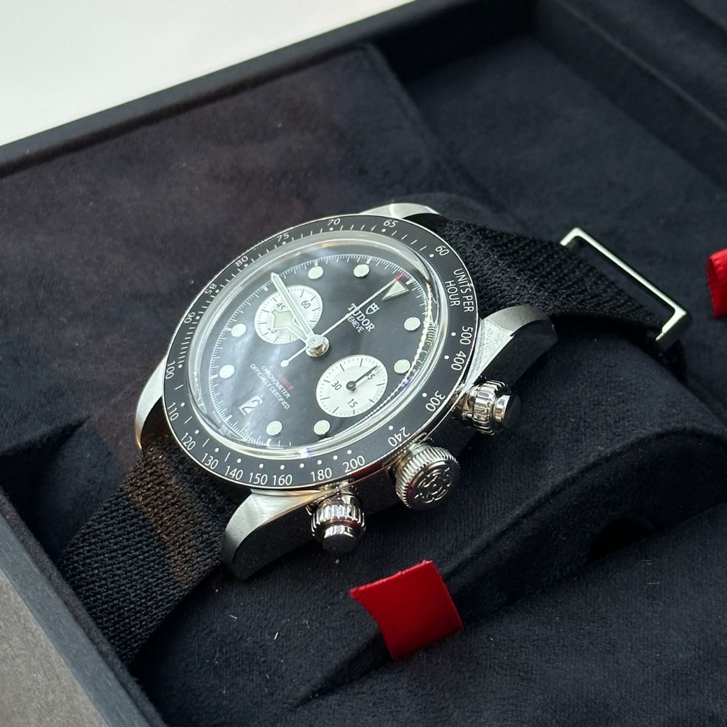 Tudor Black Bay Chrono 79360N-0007 (2023) - Black dial 41 mm Steel case (7/8)