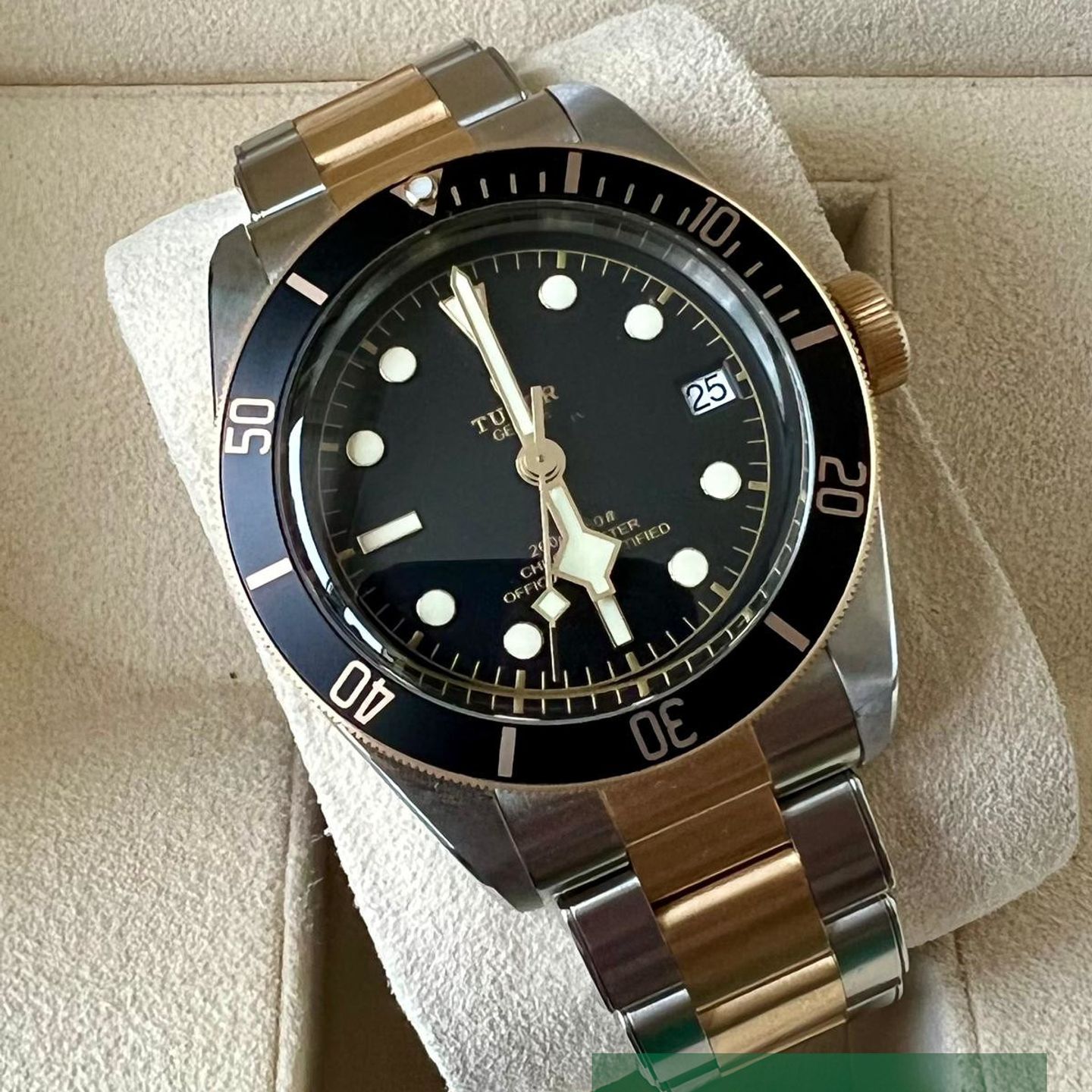Tudor Black Bay S&G 79733N (2021) - Zwart wijzerplaat 41mm Staal (1/1)
