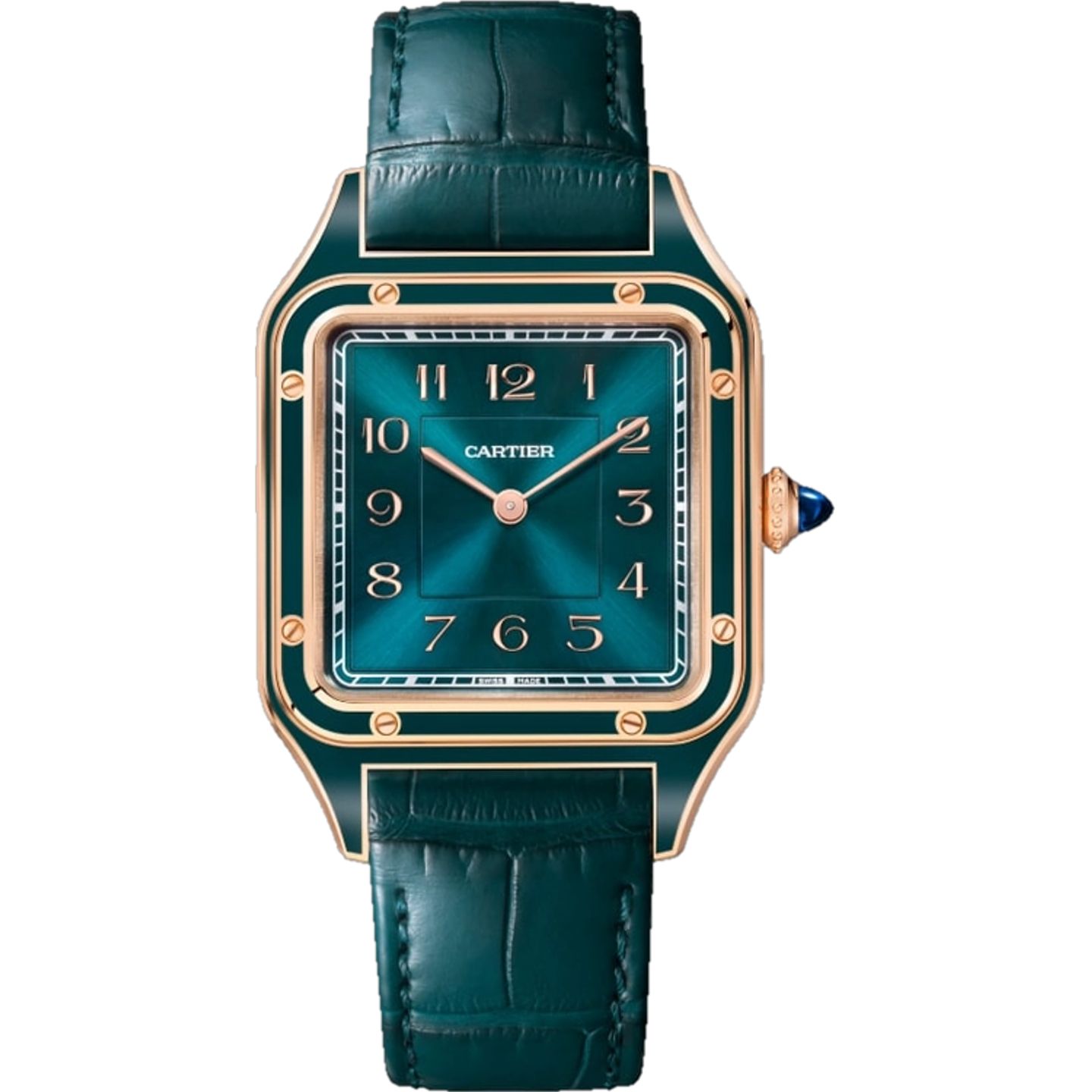 Cartier Santos Dumont WGSA0098 (2026) - Blue dial 31 mm Rose Gold case (1/1)