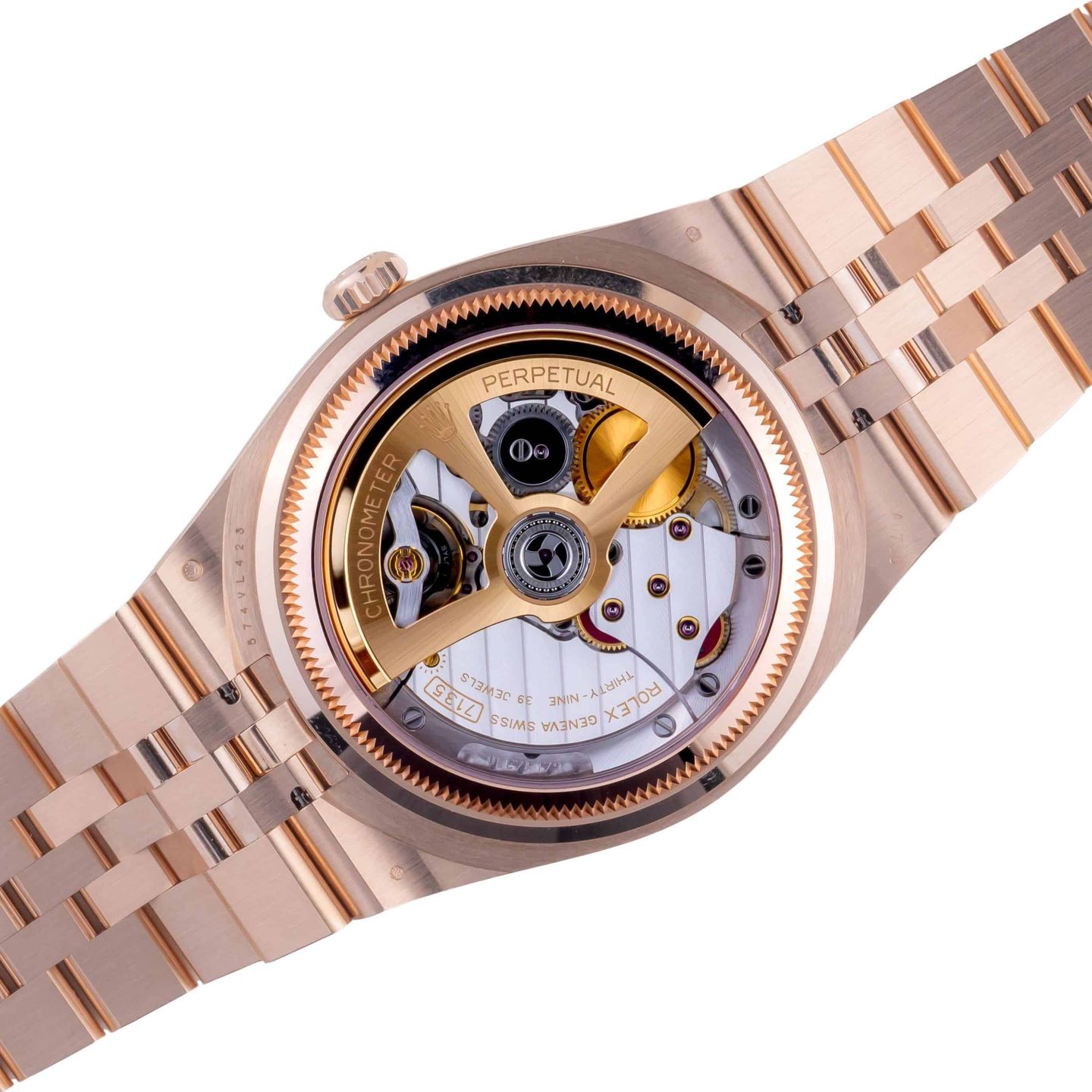 Rolex Land-Dweller 36 127235 (2026) - Wit wijzerplaat 36mm Roségoud (4/8)