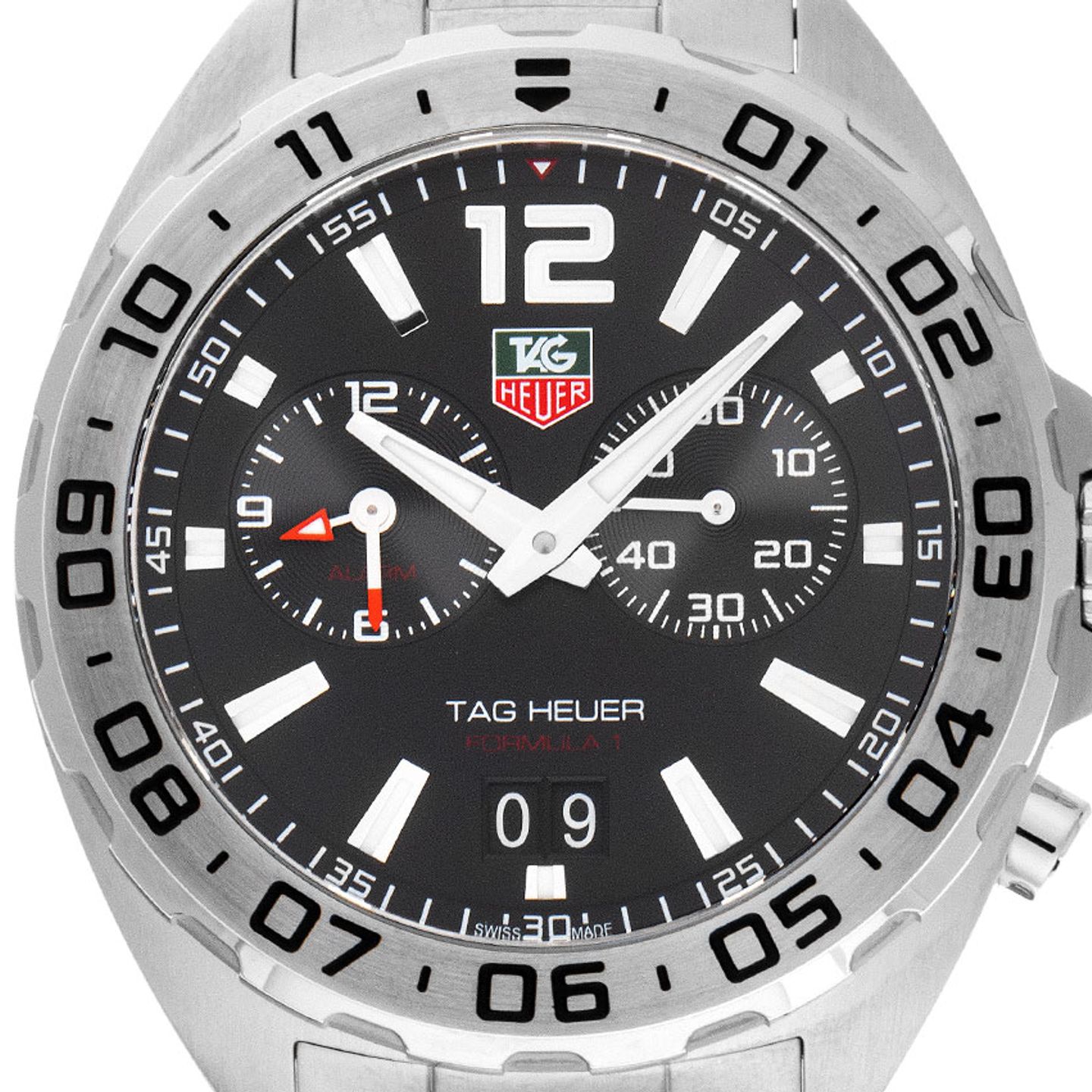 TAG Heuer Formula 1 Quartz WAZ111A.BA0875 (2025) - Black dial 41 mm Steel case (1/7)