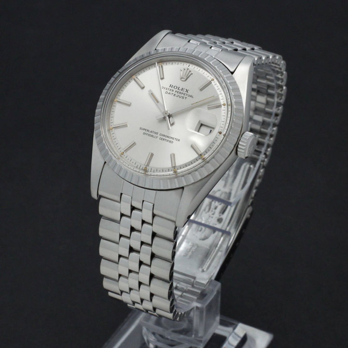 Rolex Datejust 1603 (1974) - Silver dial 36 mm Steel case (2/7)