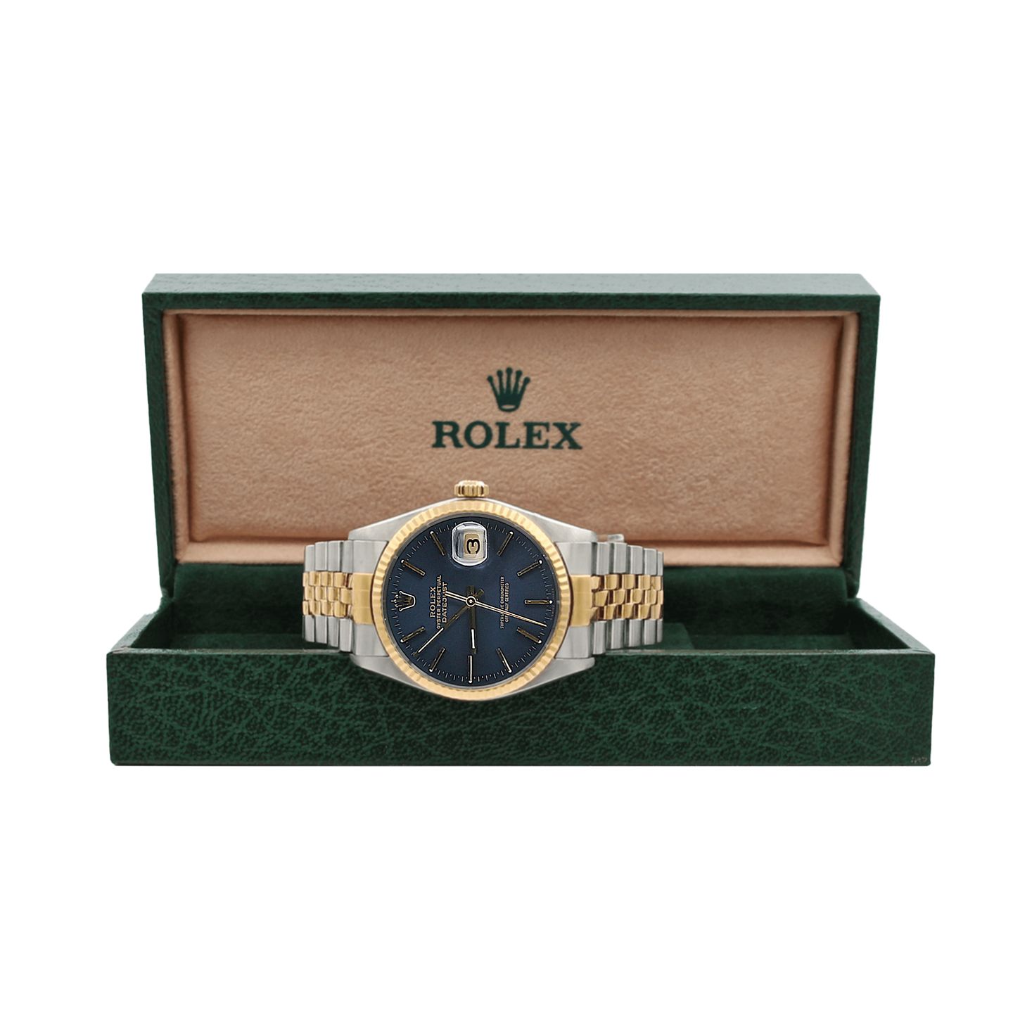 Rolex Datejust 36 16013 (Onbekend (willekeurig serienummer)) - 36mm Goud/Staal (1/7)