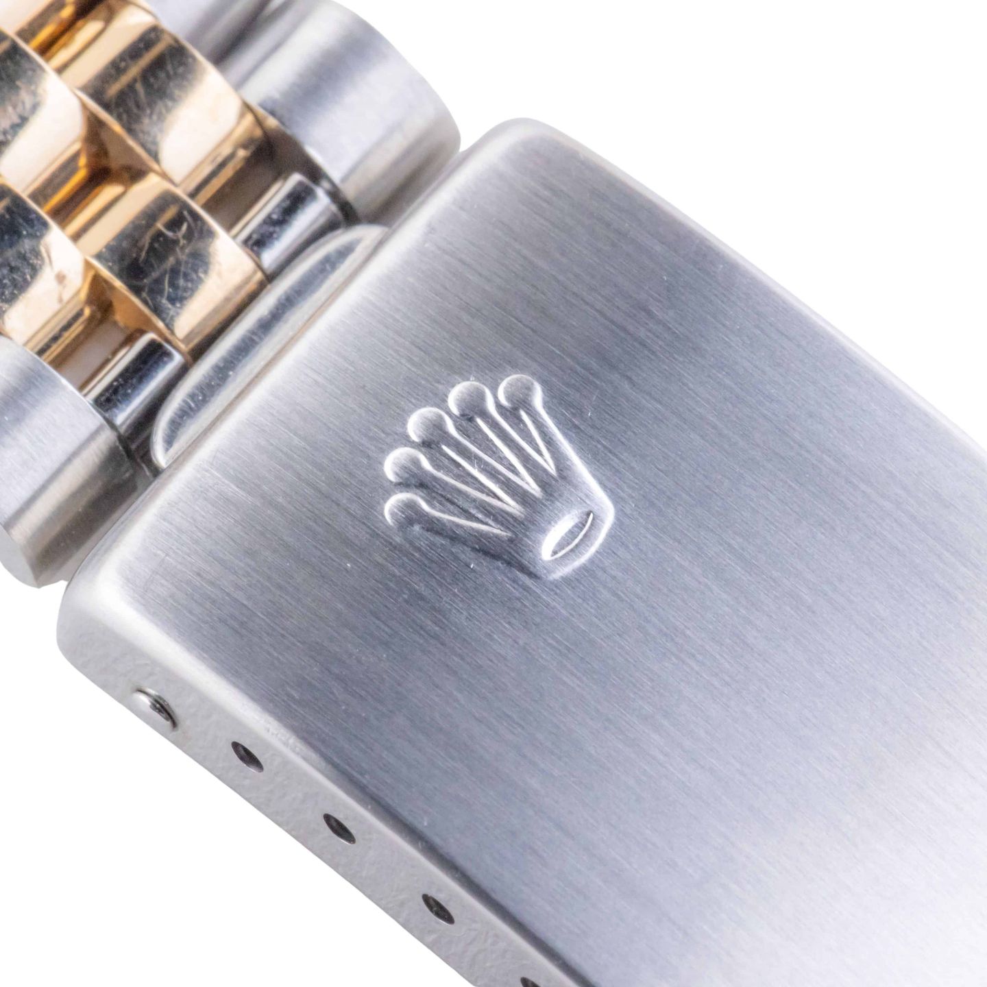 Rolex Datejust 36 16233 (1993) - Blue dial 36 mm Gold/Steel case (7/8)