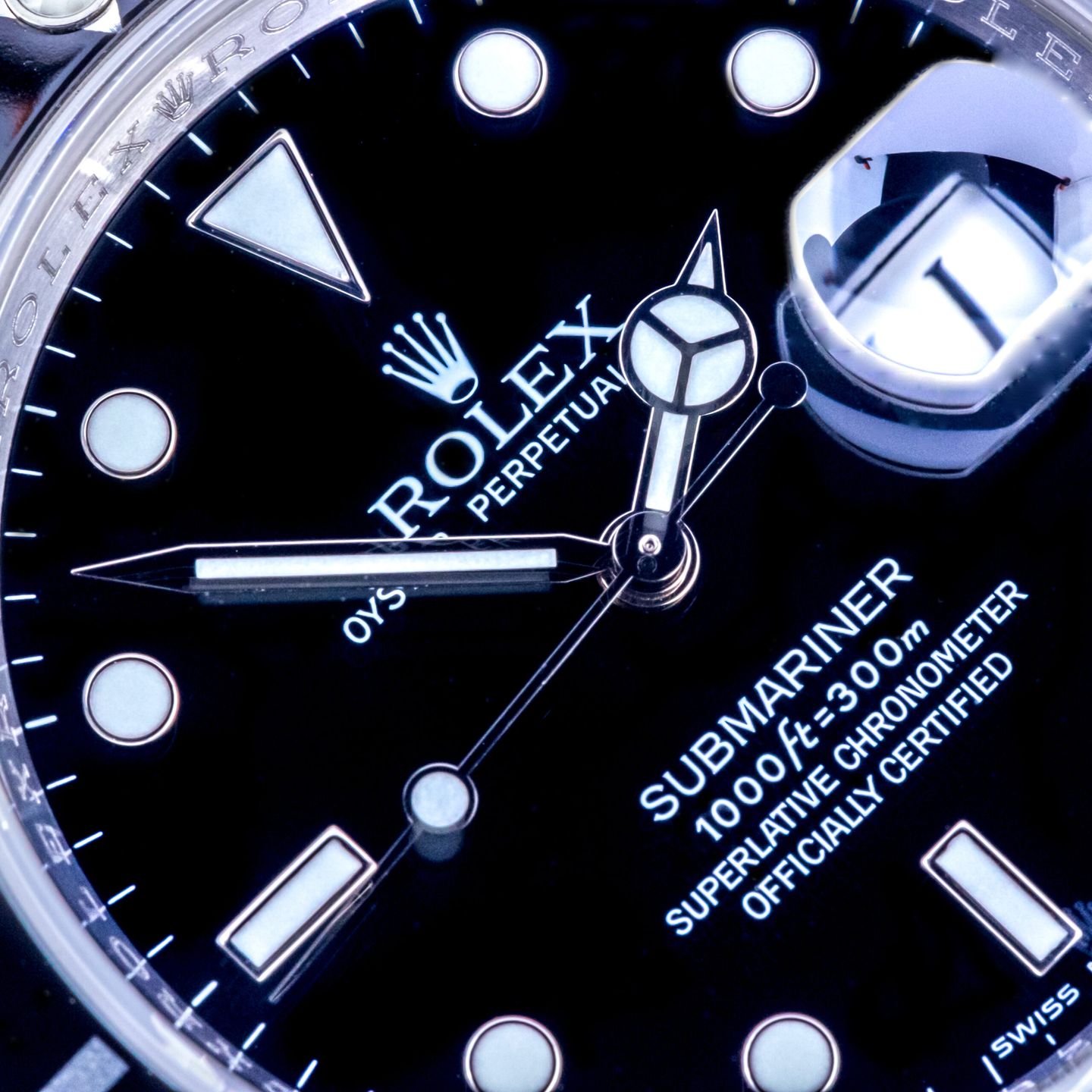 Rolex Submariner Date 116610 (2008) - 40 mm Steel case (2/8)