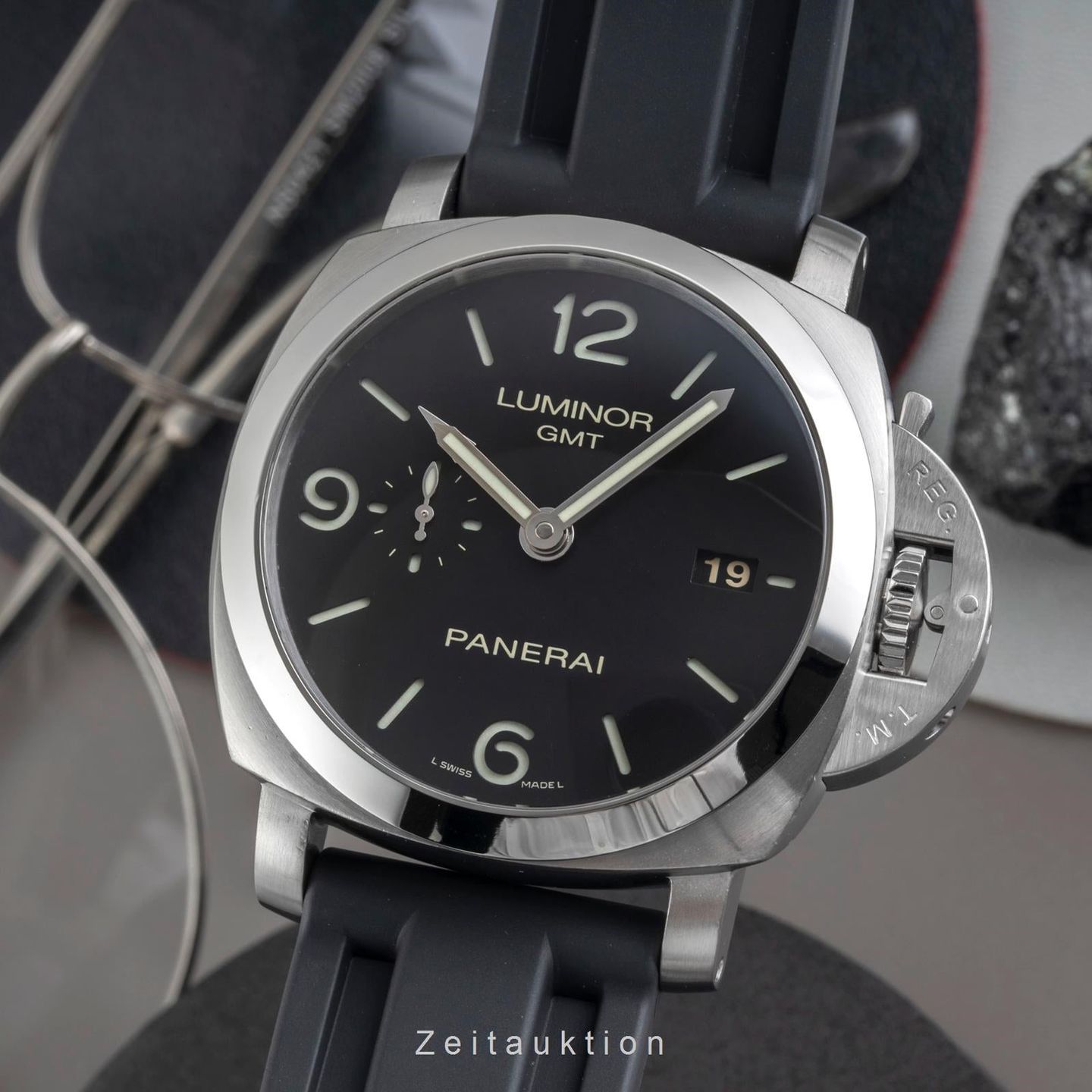 Panerai Luminor 1950 3 Days GMT Automatic PAM00320 - (1/8)