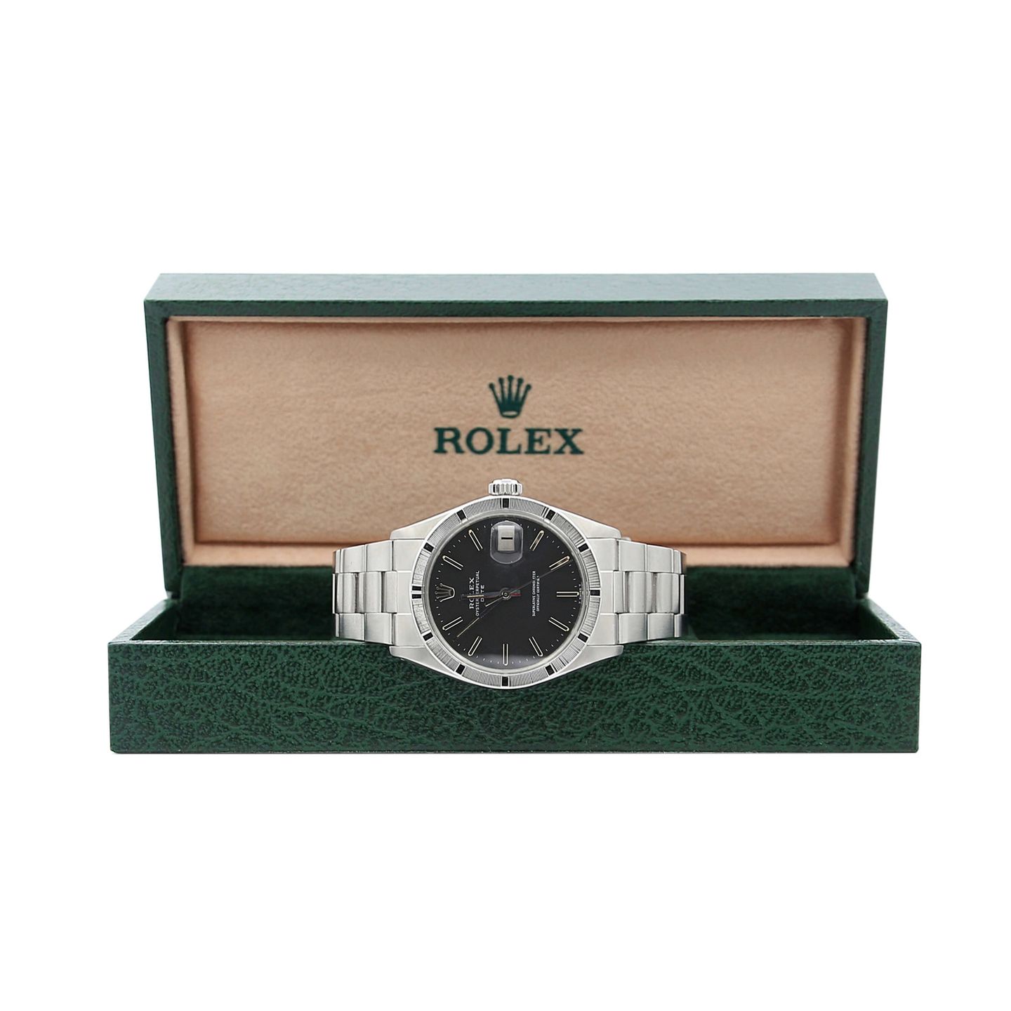 Rolex Oyster Perpetual Date 1501 (Unknown (random serial)) - 34 mm Steel case (1/6)