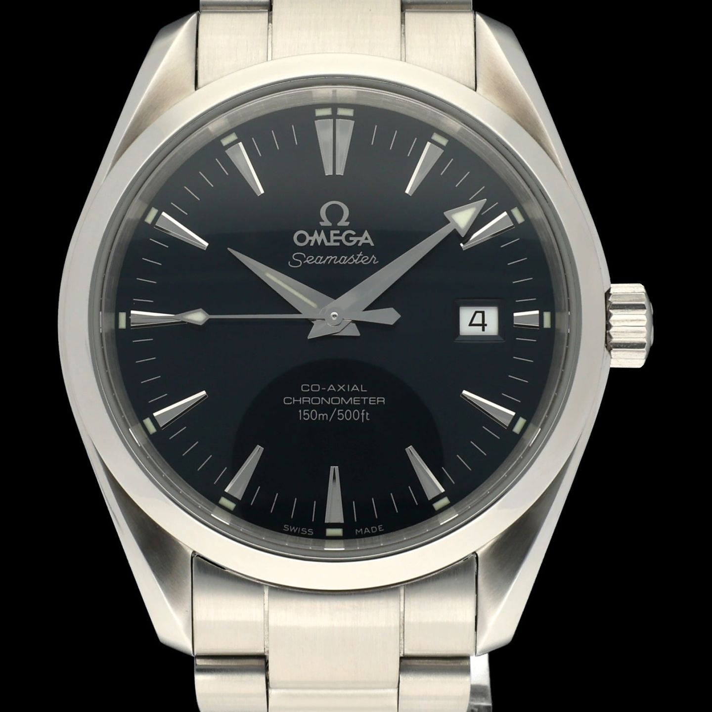 Omega Seamaster Aqua Terra 2503.80.00 (2005) - Blue dial 39 mm Steel case (1/8)
