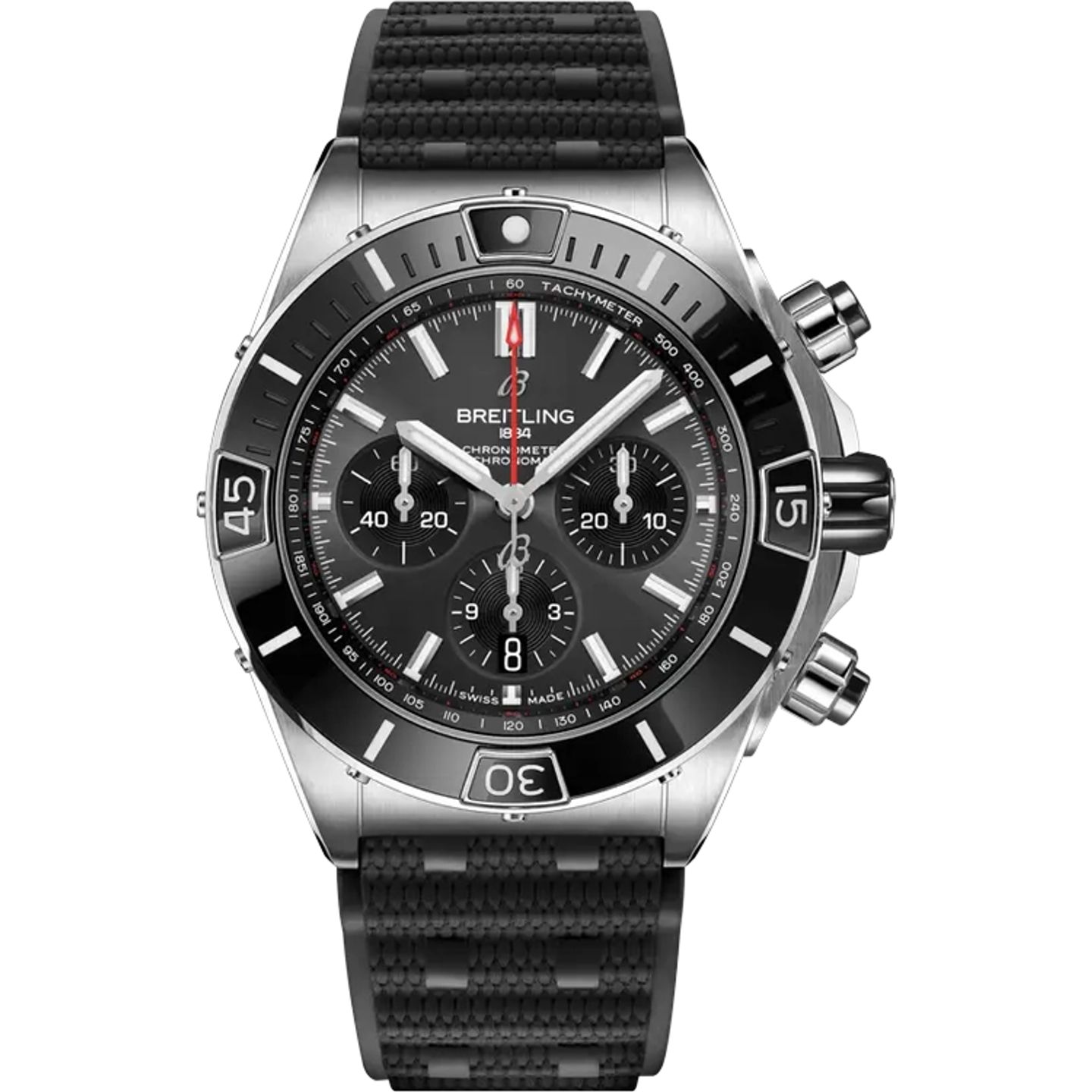 Breitling Chronomat AB0136251B2S1 (2026) - Black dial 44 mm Steel case (1/1)