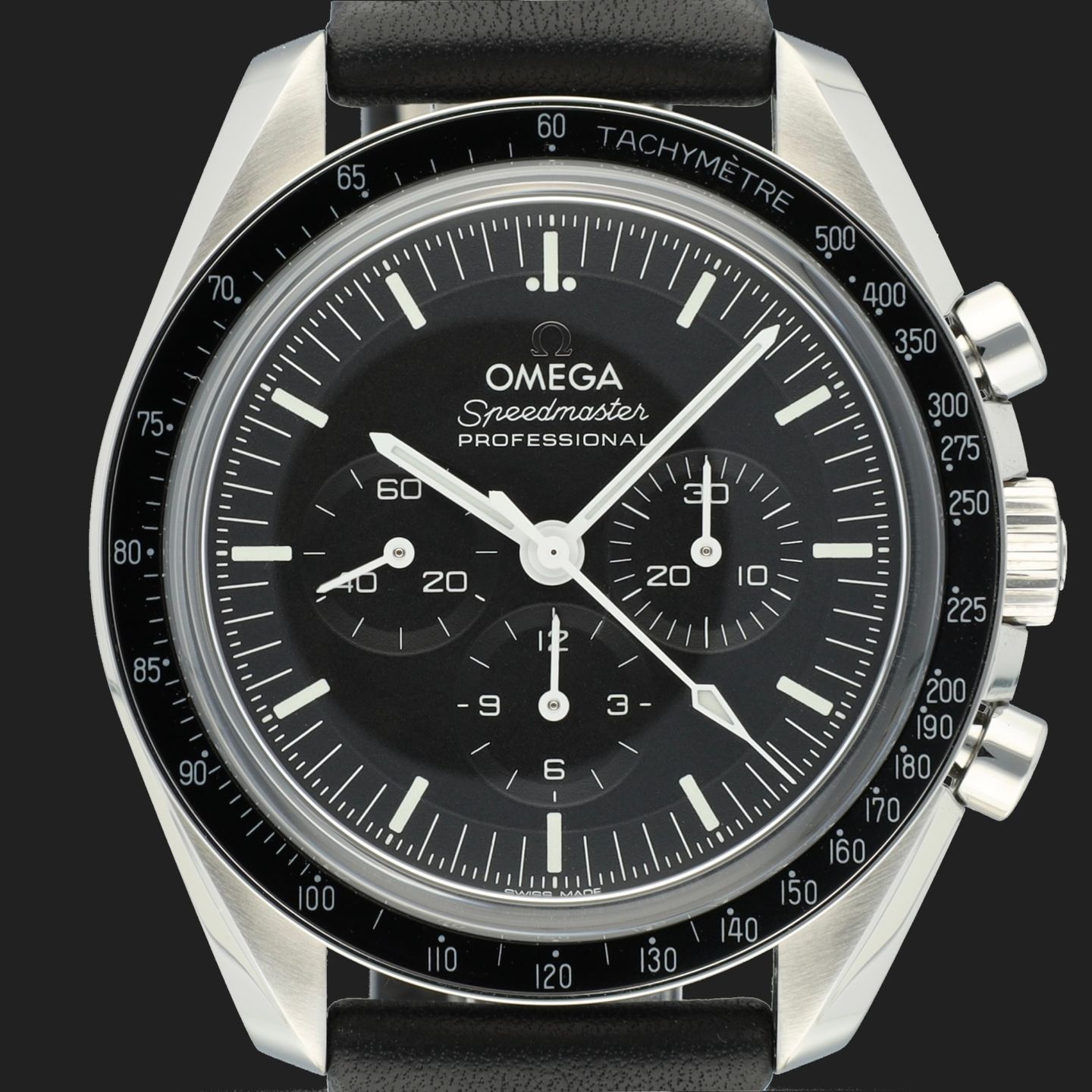 Omega Speedmaster Professional Moonwatch 310.32.42.50.01.002 (2022) - Black dial 42 mm Steel case (2/8)