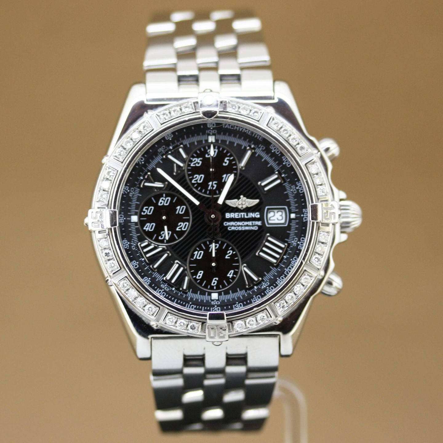 Breitling Crosswind Chronograph A13355 (2001) - 43 mm Steel case (1/8)