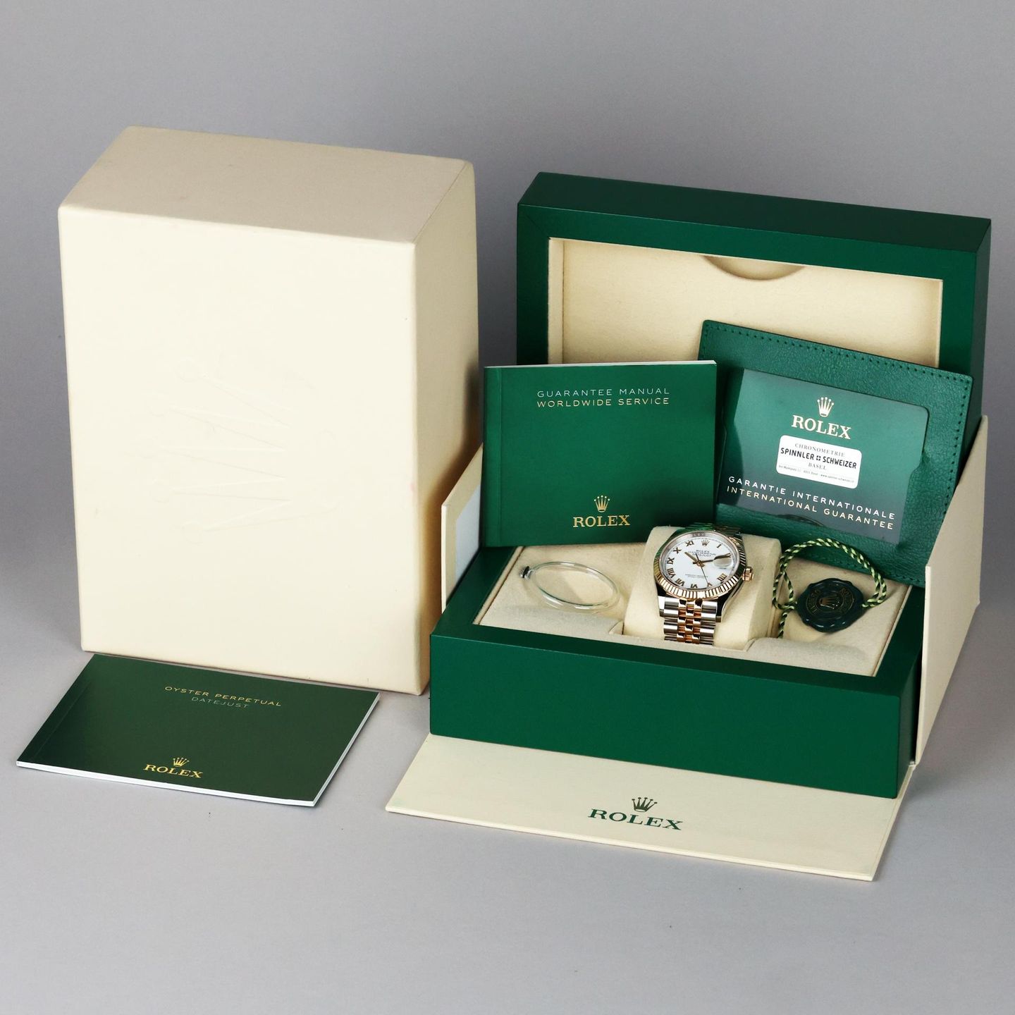 Rolex Datejust 36 126233 (2023) - 36 mm Gold/Steel case (8/8)