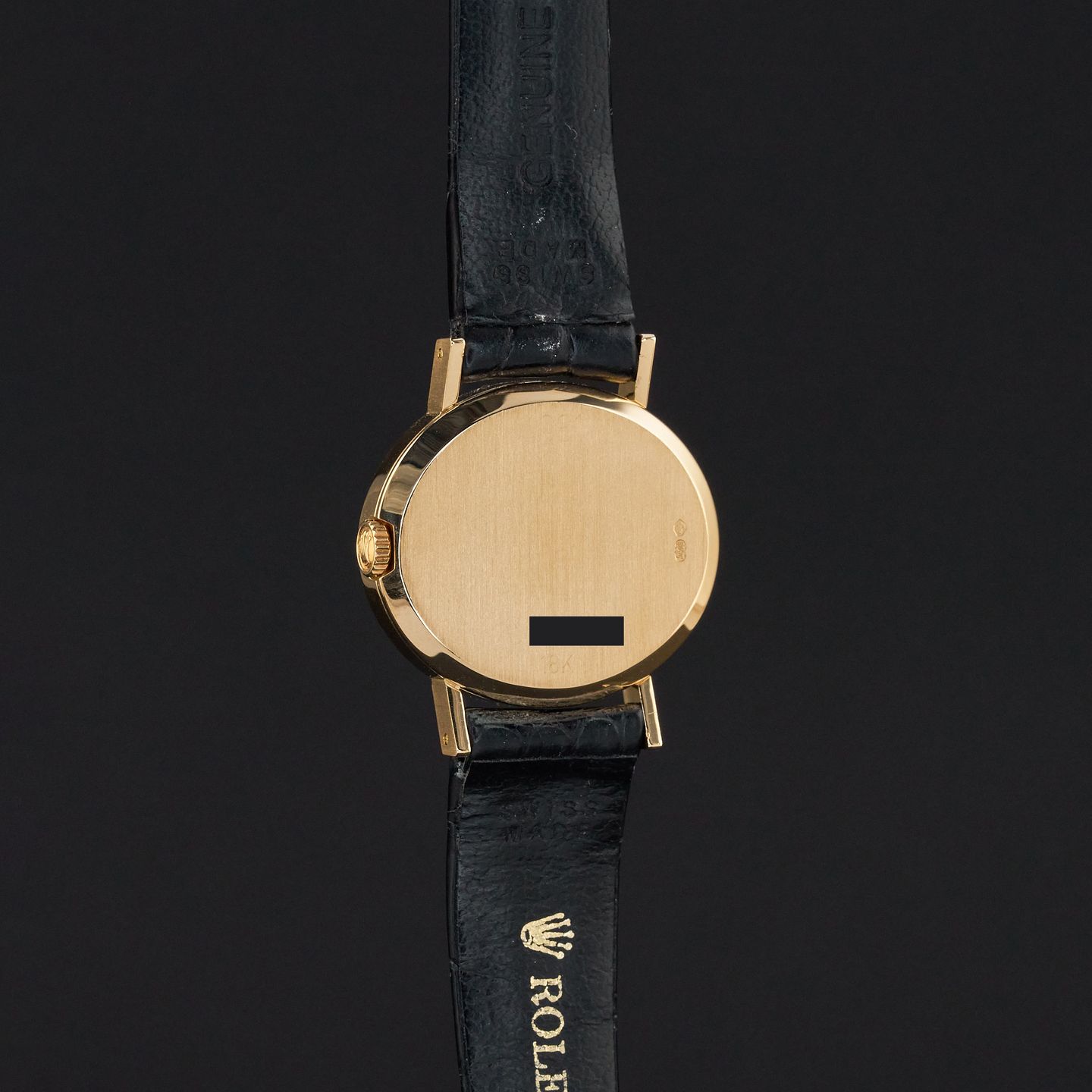 Rolex Cellini 4081 (1995) - Champagne dial 25 mm Yellow Gold case (7/8)
