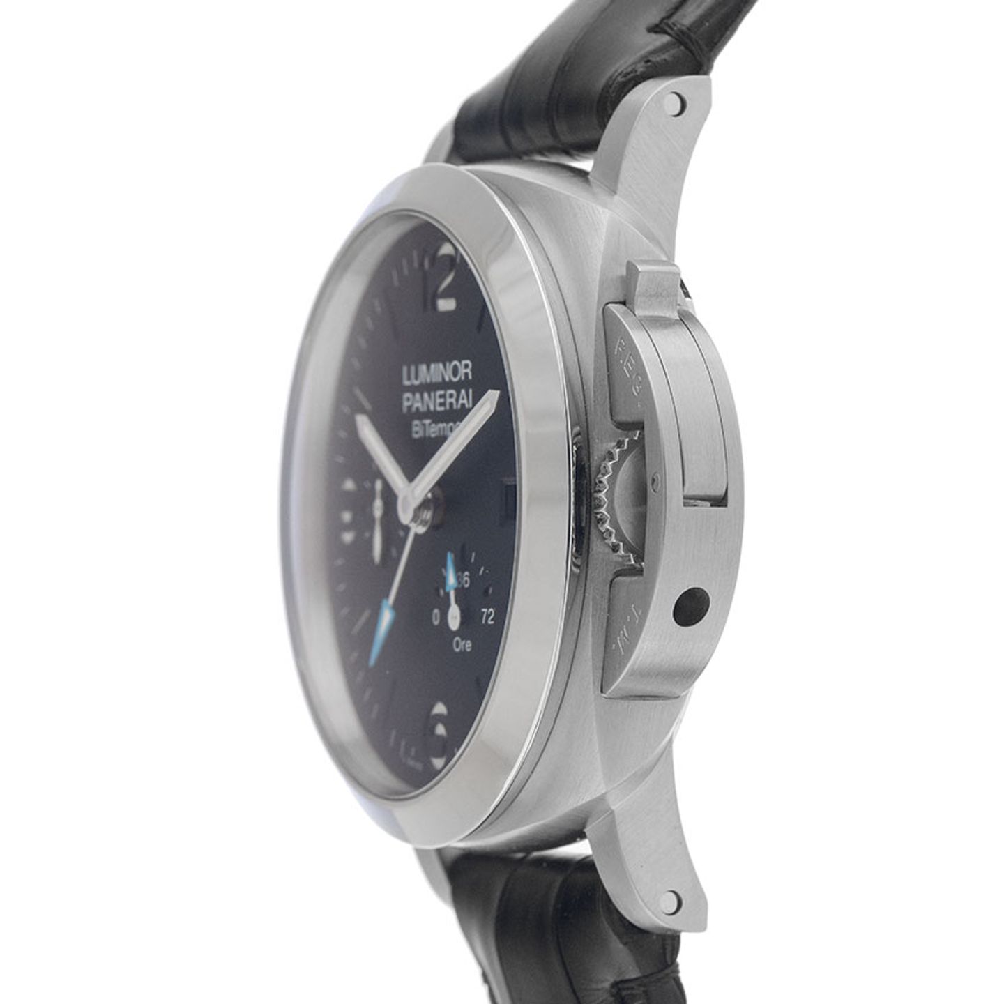 Panerai Luminor 1950 PAM01360 (2025) - Zwart wijzerplaat 44mm Staal (4/7)