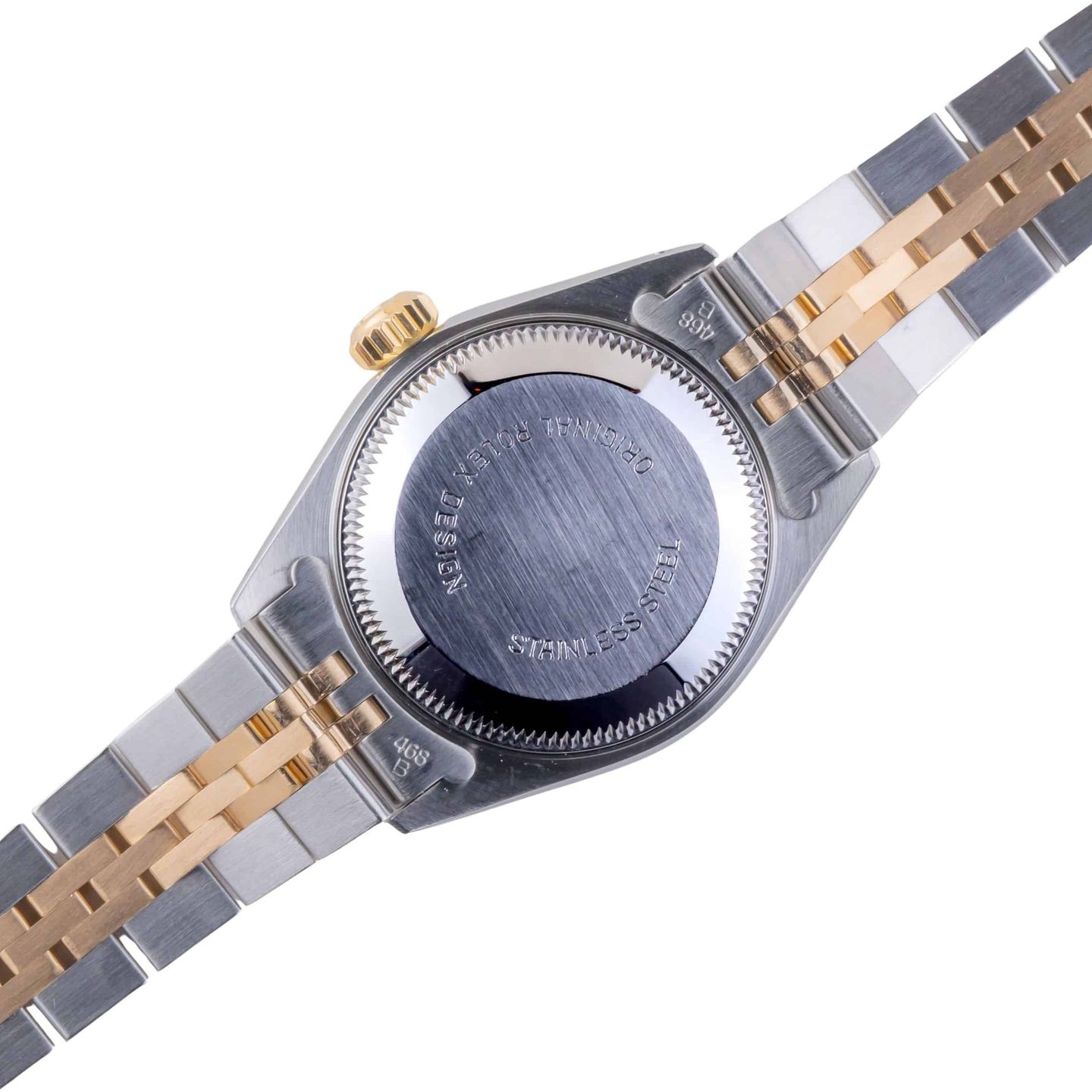 Rolex Lady-Datejust 69173 (1990) - White dial 26 mm Gold/Steel case (4/8)