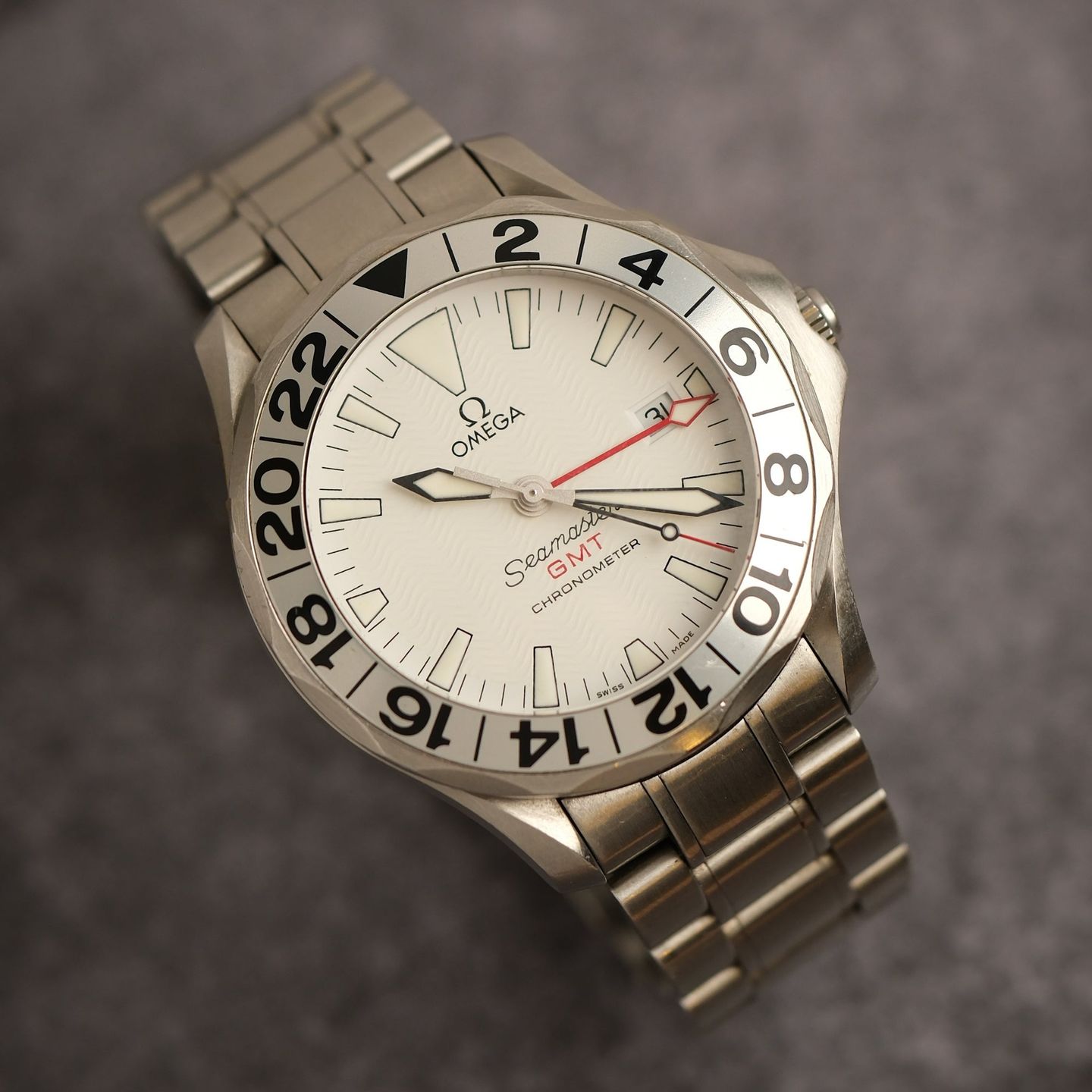 Omega Seamaster 2538.2 (Onbekend (willekeurig serienummer)) - Wit wijzerplaat 41mm Staal (3/8)