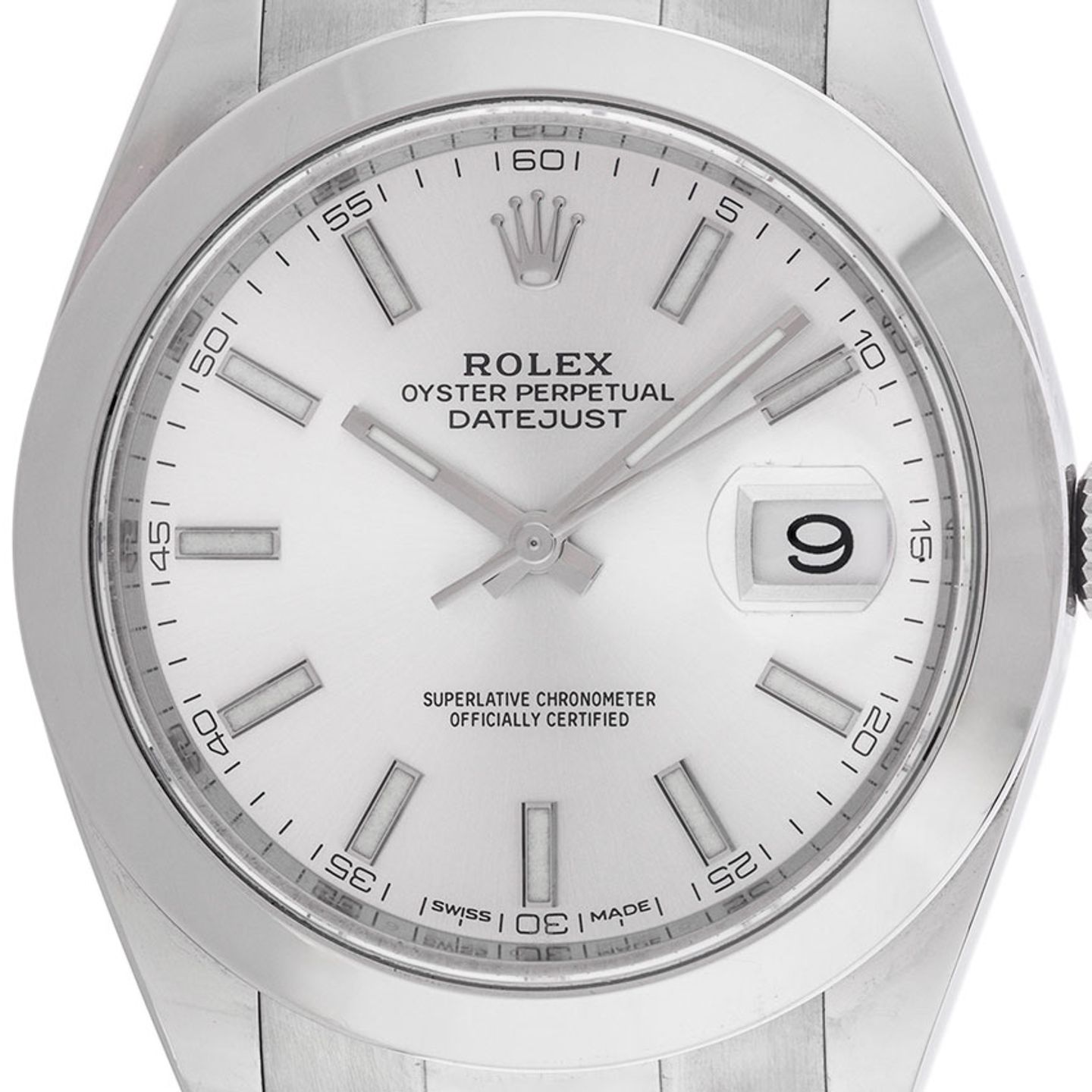 Rolex Datejust 41 126300 (2017) - 41mm Staal (1/8)