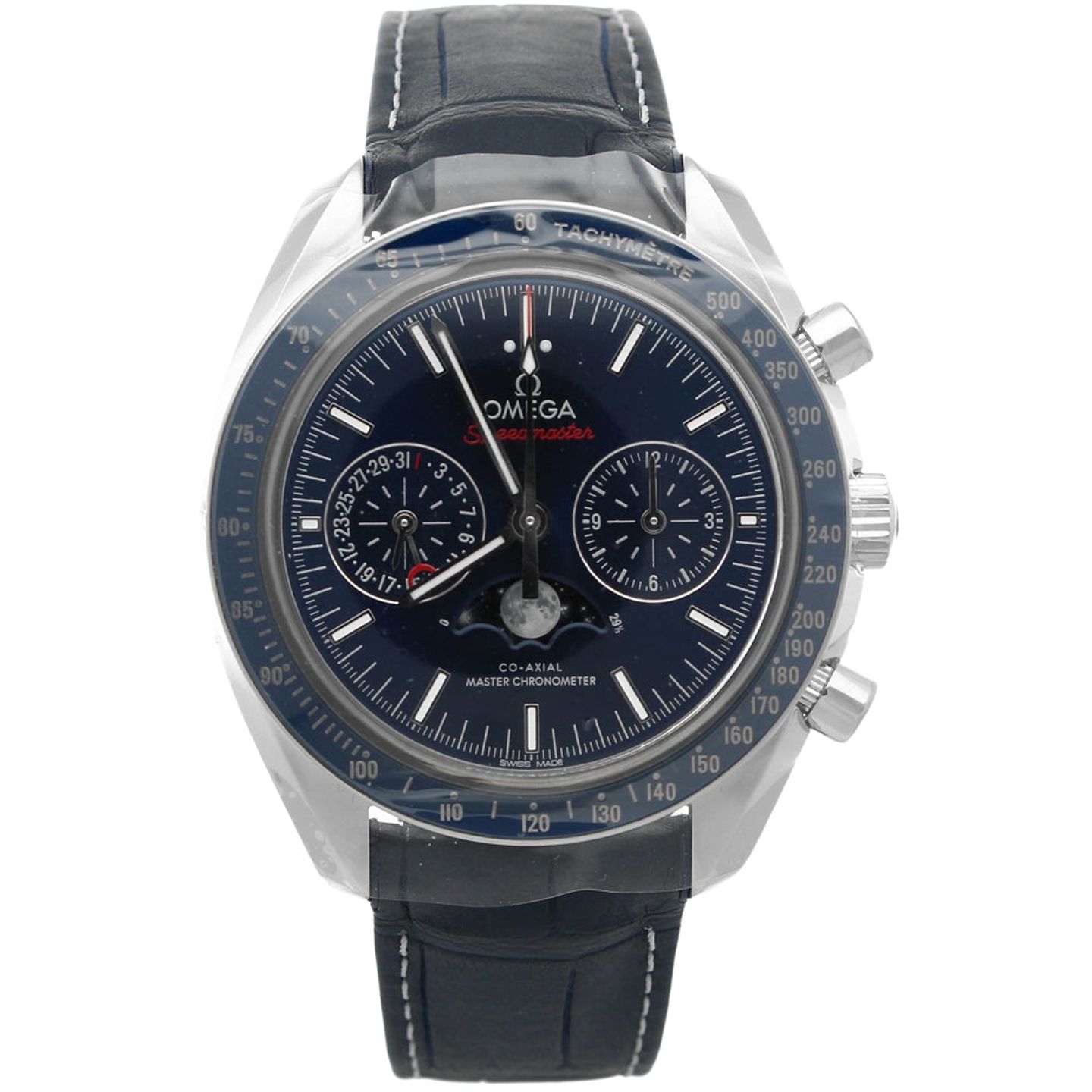 Omega Speedmaster Moonphase 304.33.44.52.03.001 (2025) - Blue dial 44 mm Steel case (1/6)
