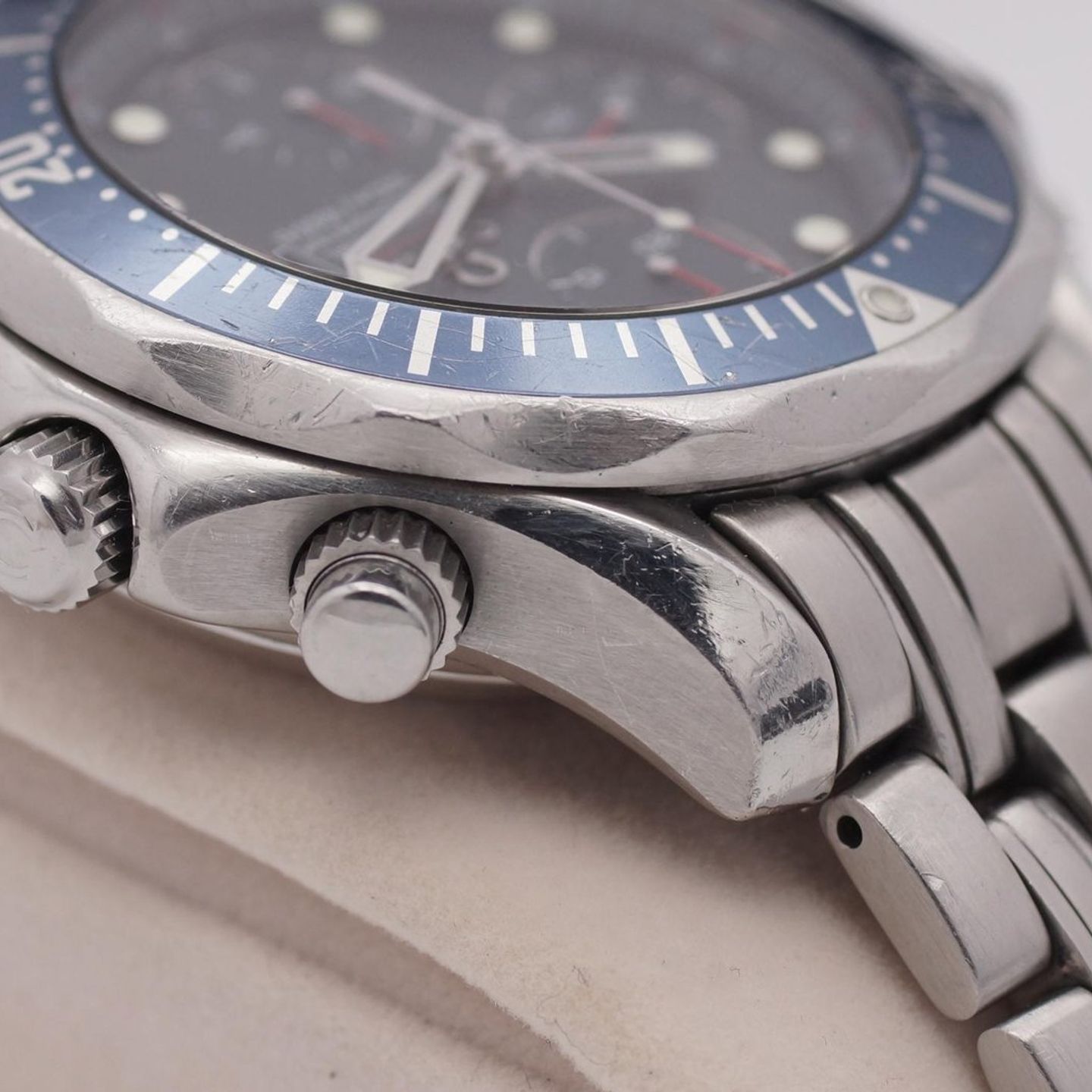 Omega Seamaster Diver 300 M 2225.80.00 (2008) - Blue dial 42 mm Steel case (7/8)